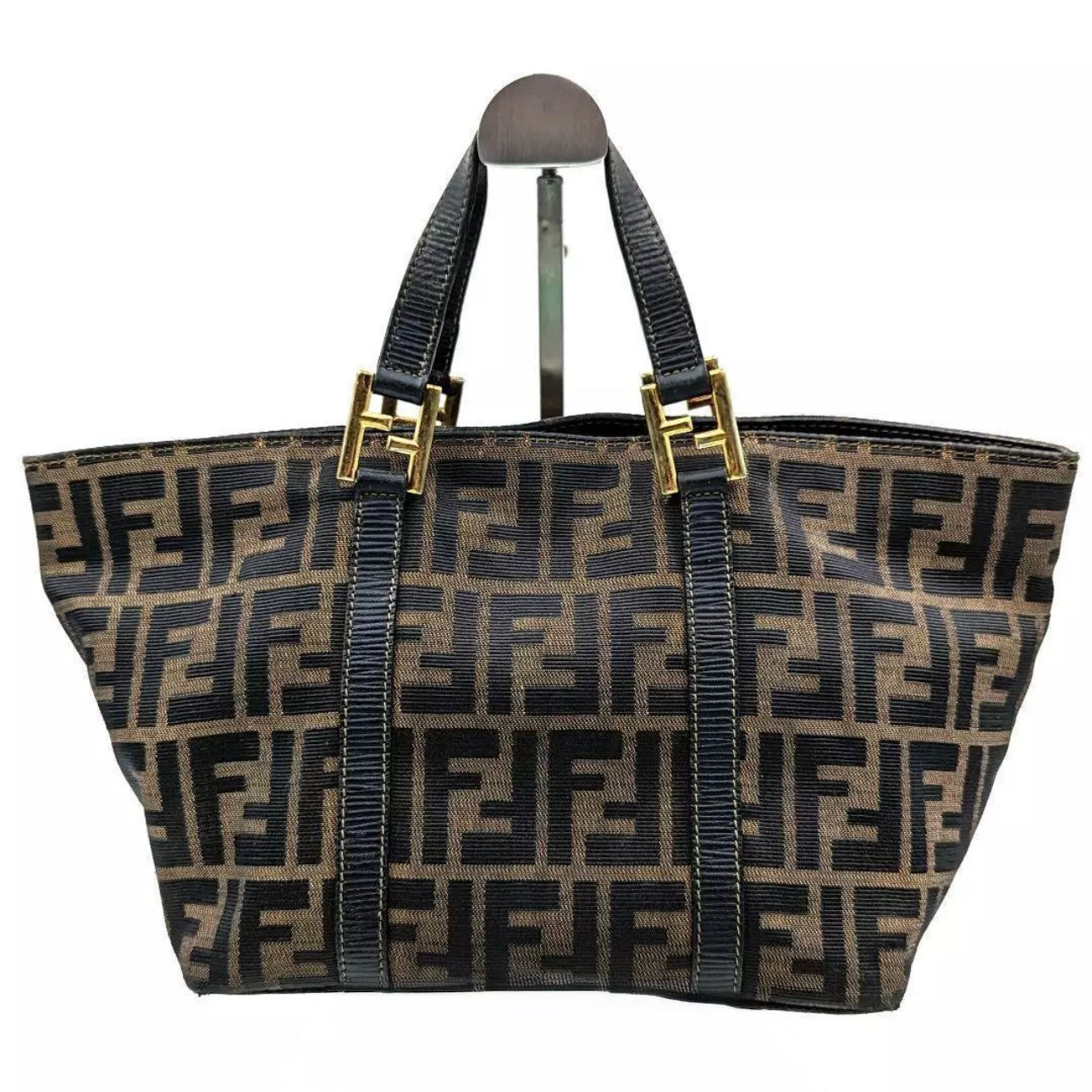 FENDI Zucca Pattern Handbag