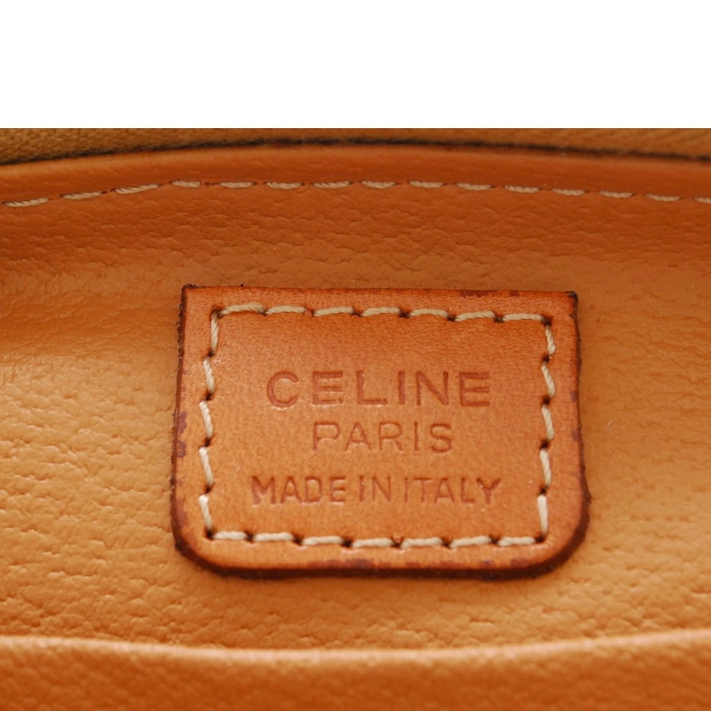 CELINE Macadam Clutch Bag/ Cosmetic Pouch