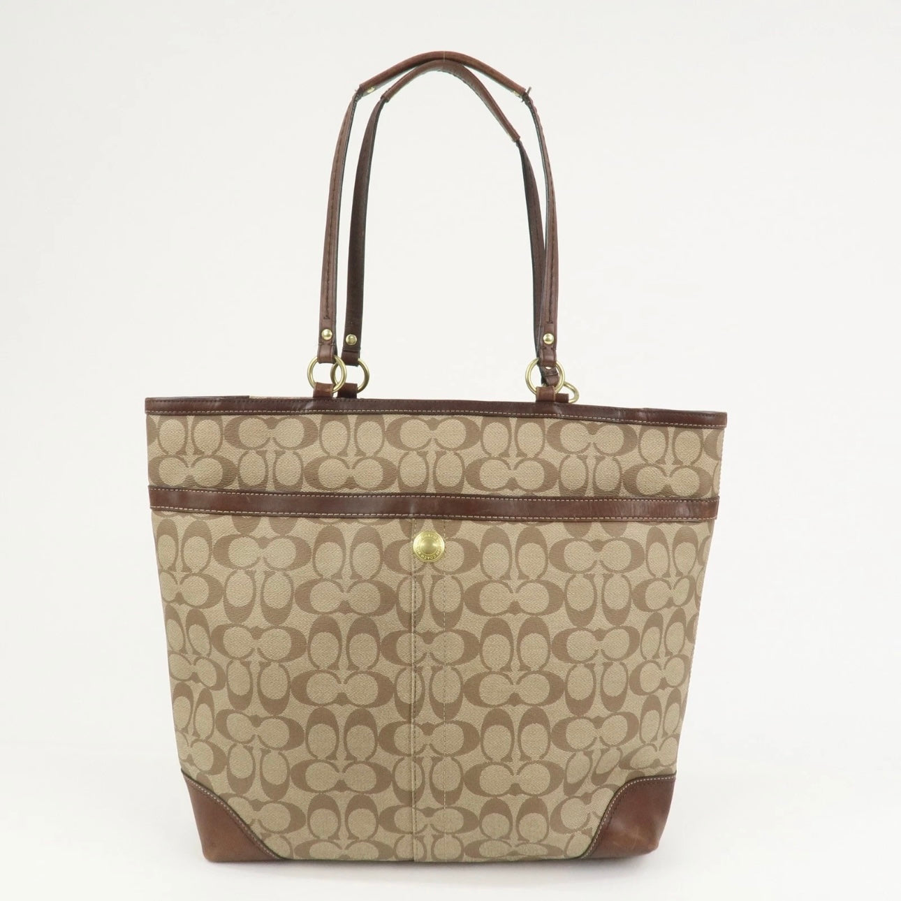 Coach Brown Tote Bag