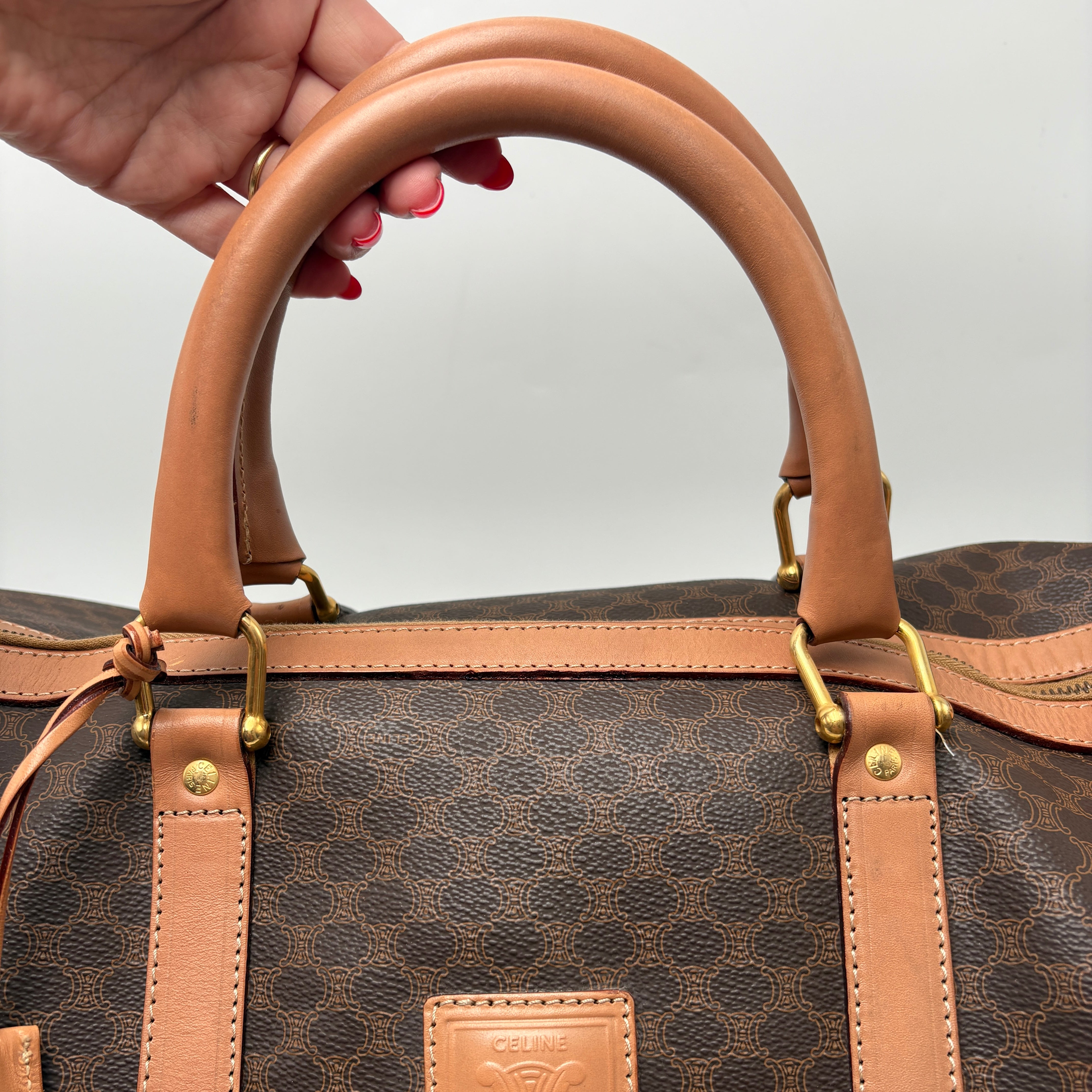Celine Macadam Boston Bag