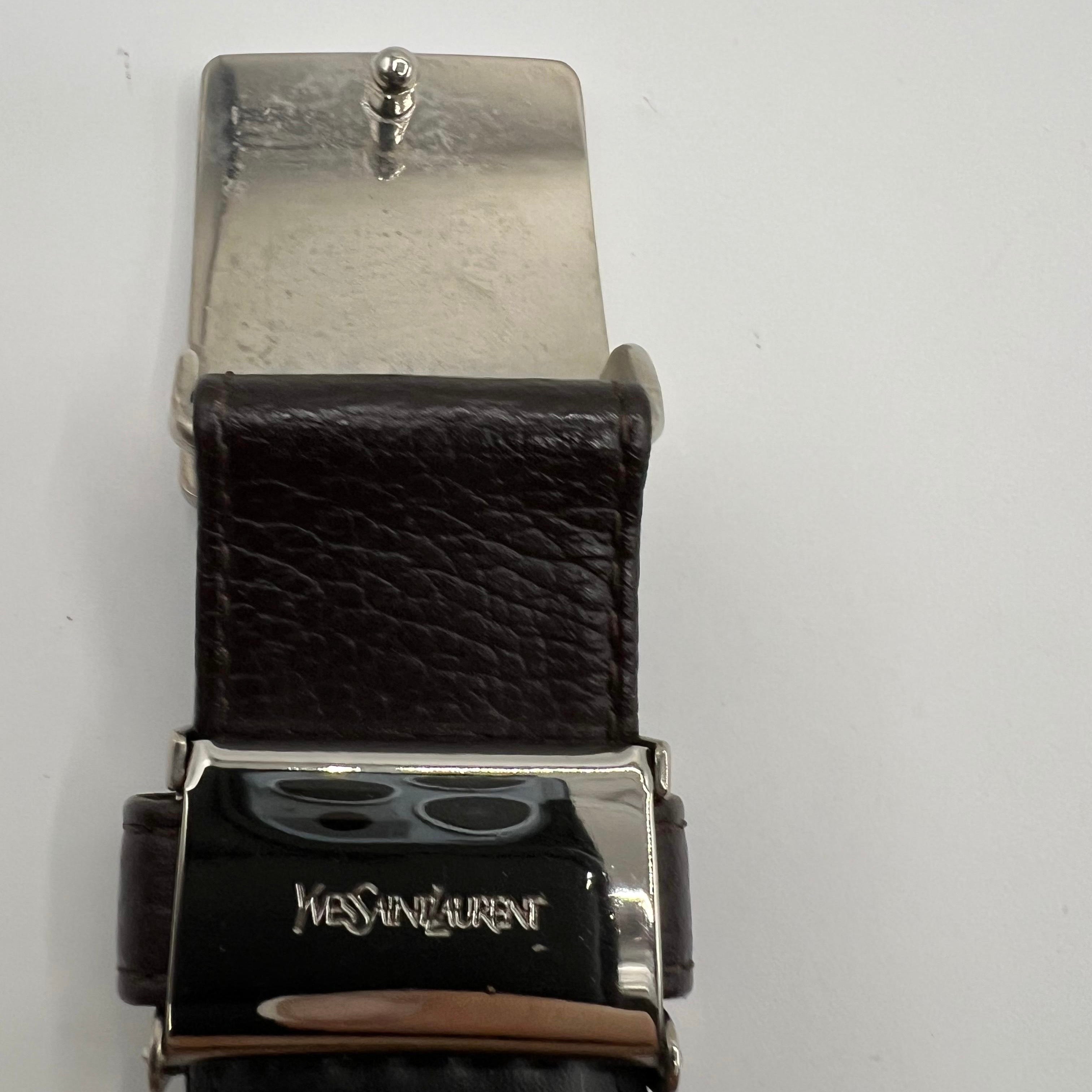 Yves Saint Laurent Vintage Brown Belt