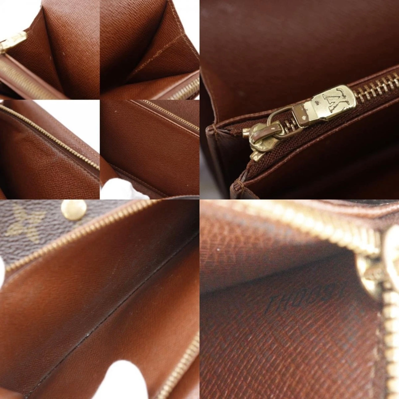 LOUIS VUITTON Porto Monnet Credit wallet- Brown Monogram