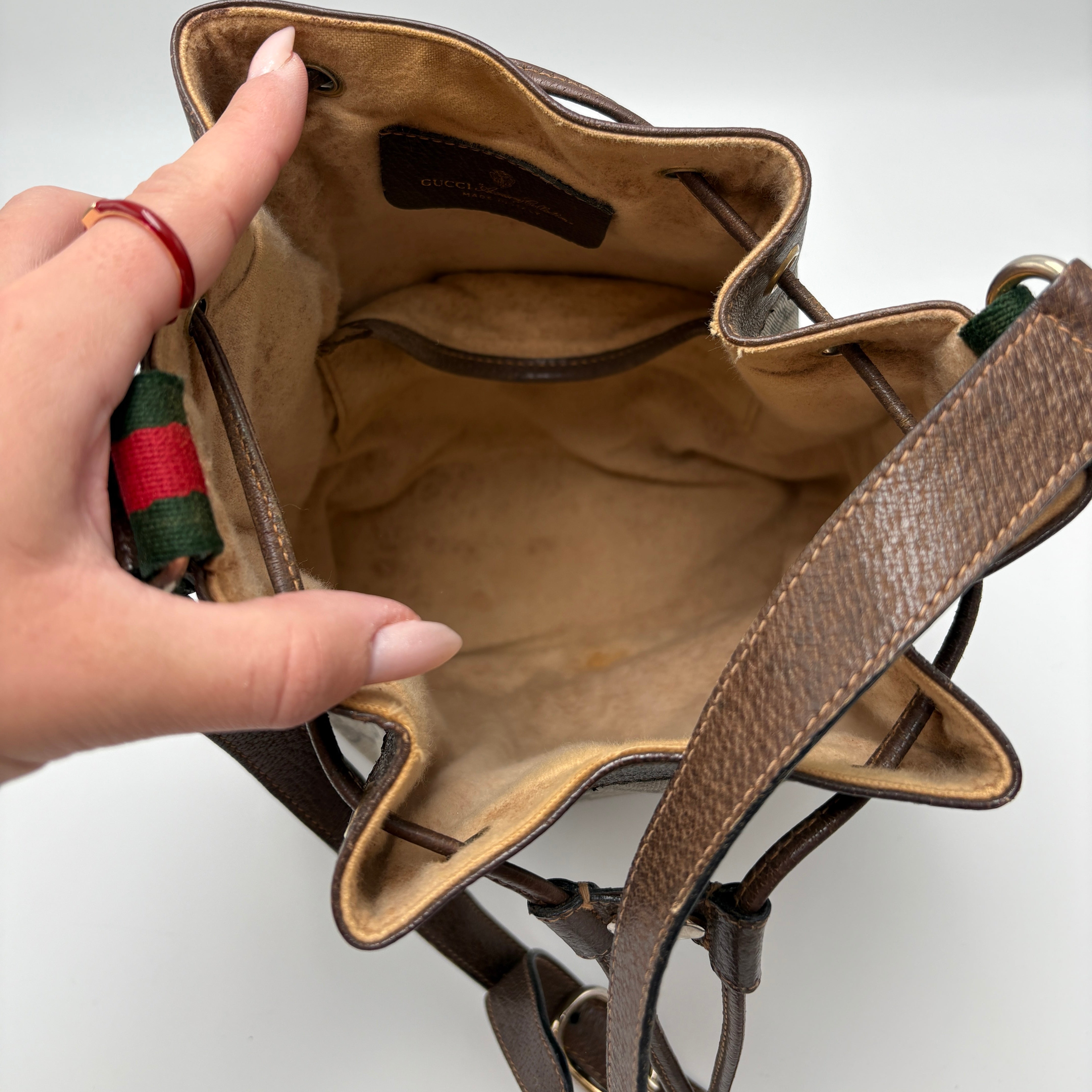 Gucci Bucket Sherry line