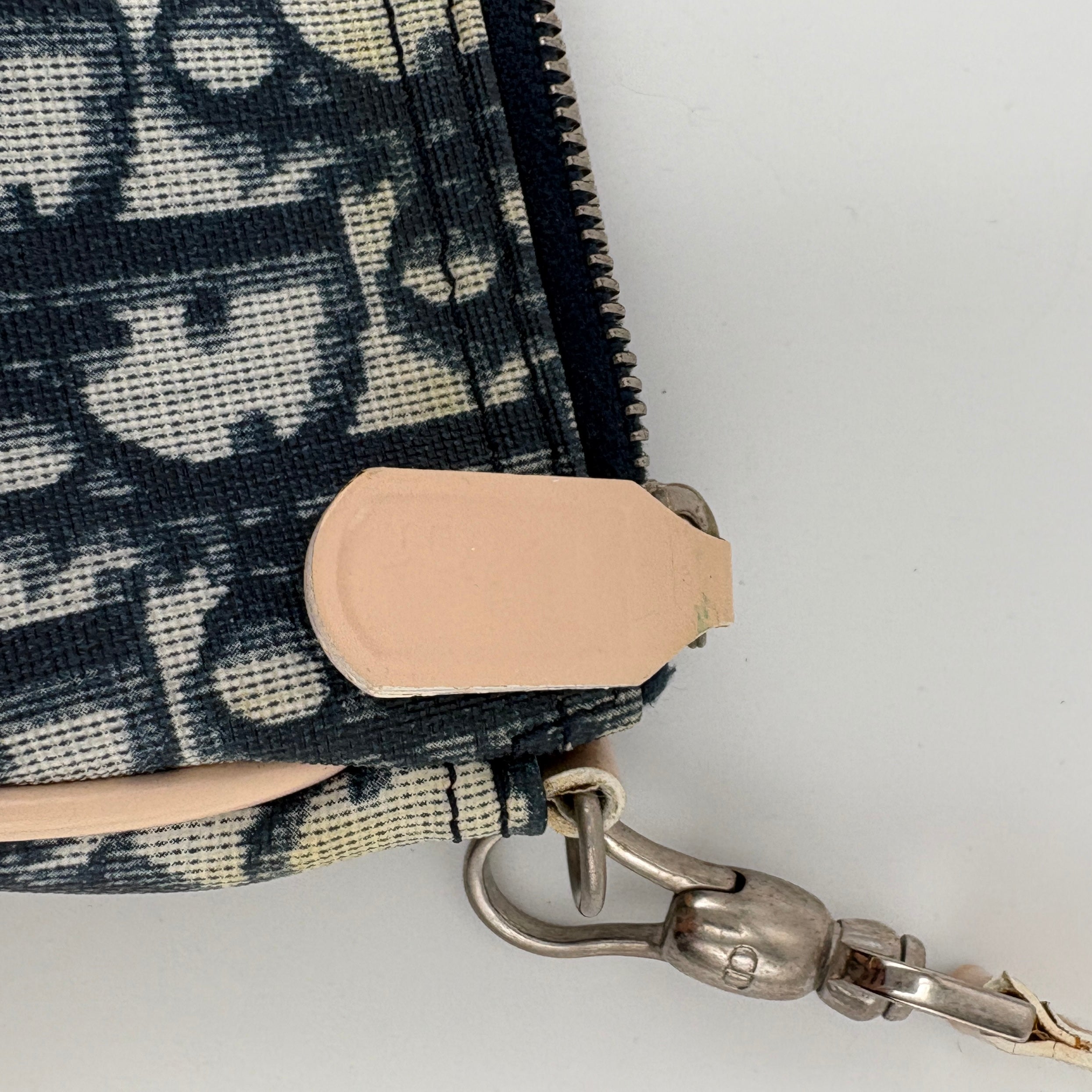 Dior Trotter Saddle Blue Shoulder Bag