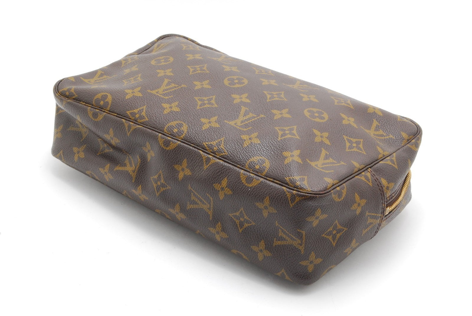 Louis Vuitton Trousse Toilette 28 Clutch - Brown, Leather