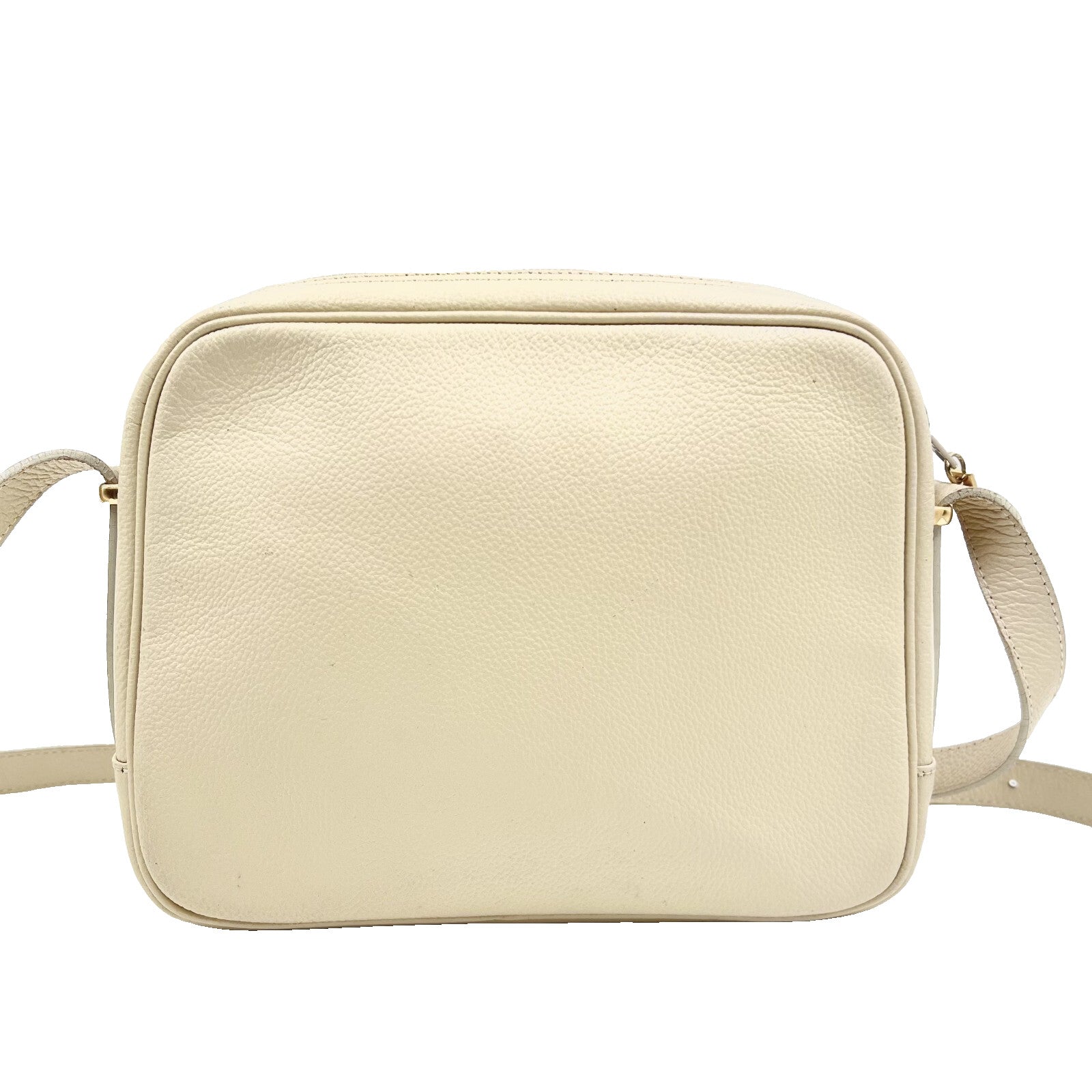 Saint Laurent Yves Shoulder Bag - Ivory, Leather