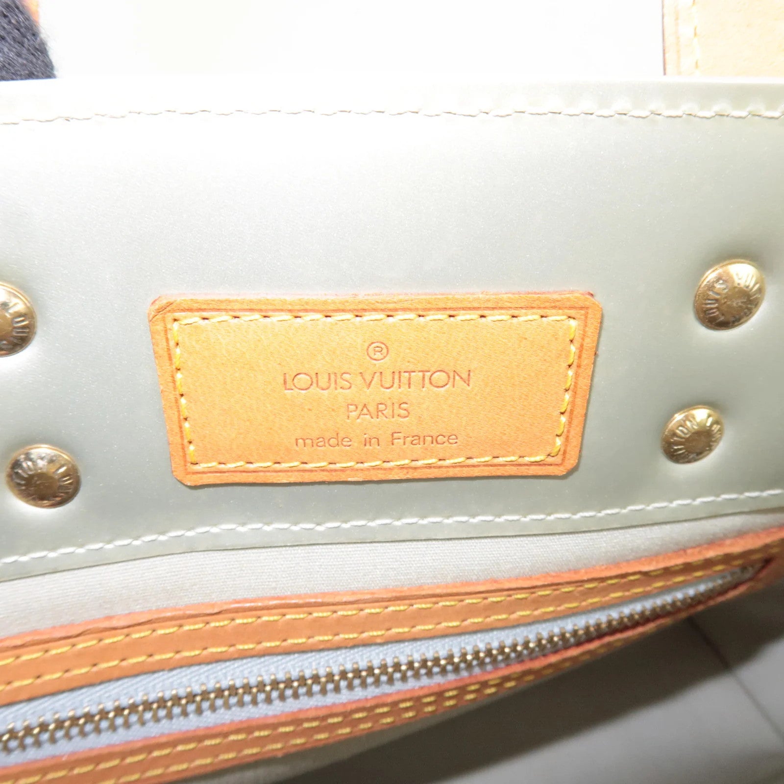 Louis Vuitton Monogram Vernis Reade PM Handbag - Gris, Vernis Leather