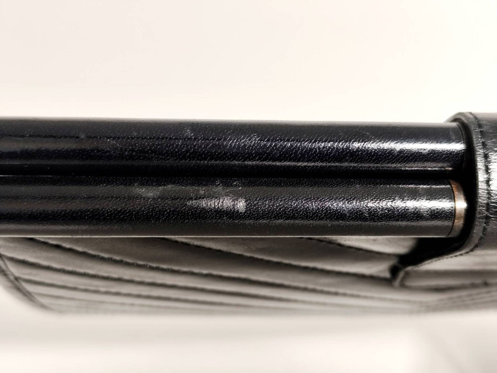Saint Laurent Yves Saint-Laurent Clutch Bag - Black, Leather
