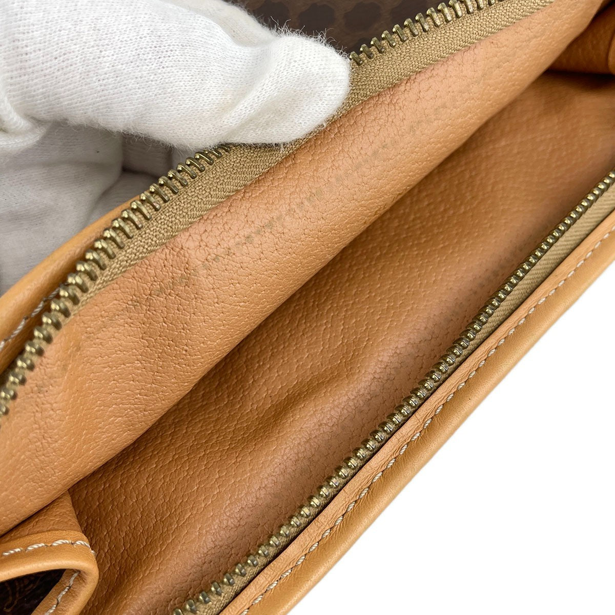 Celine Macadam Clutch Bag - Brown, Leather PVC