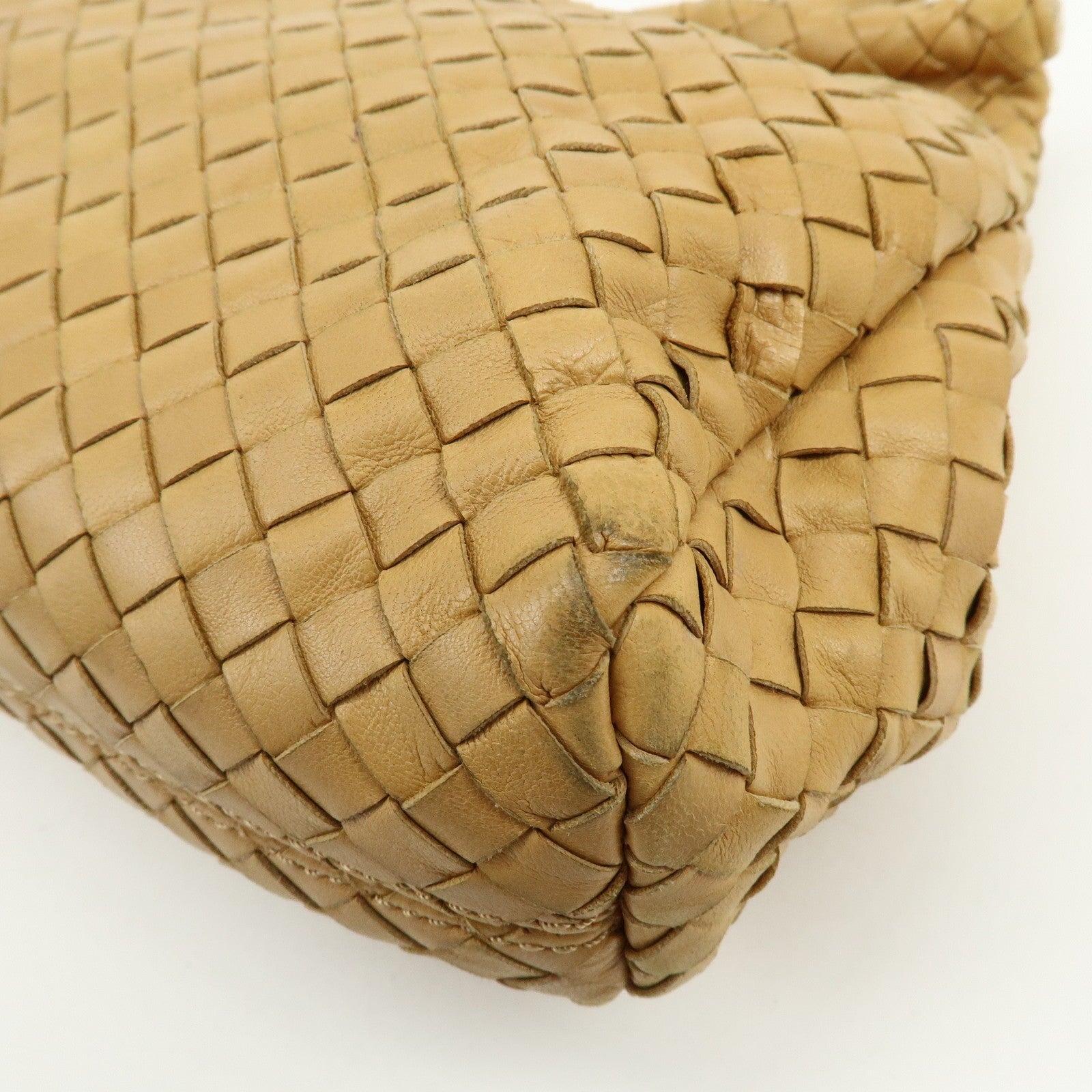 Bottega Veneta Intrecciato Hand Shoulder Bag - Brown, Nappa Leather
