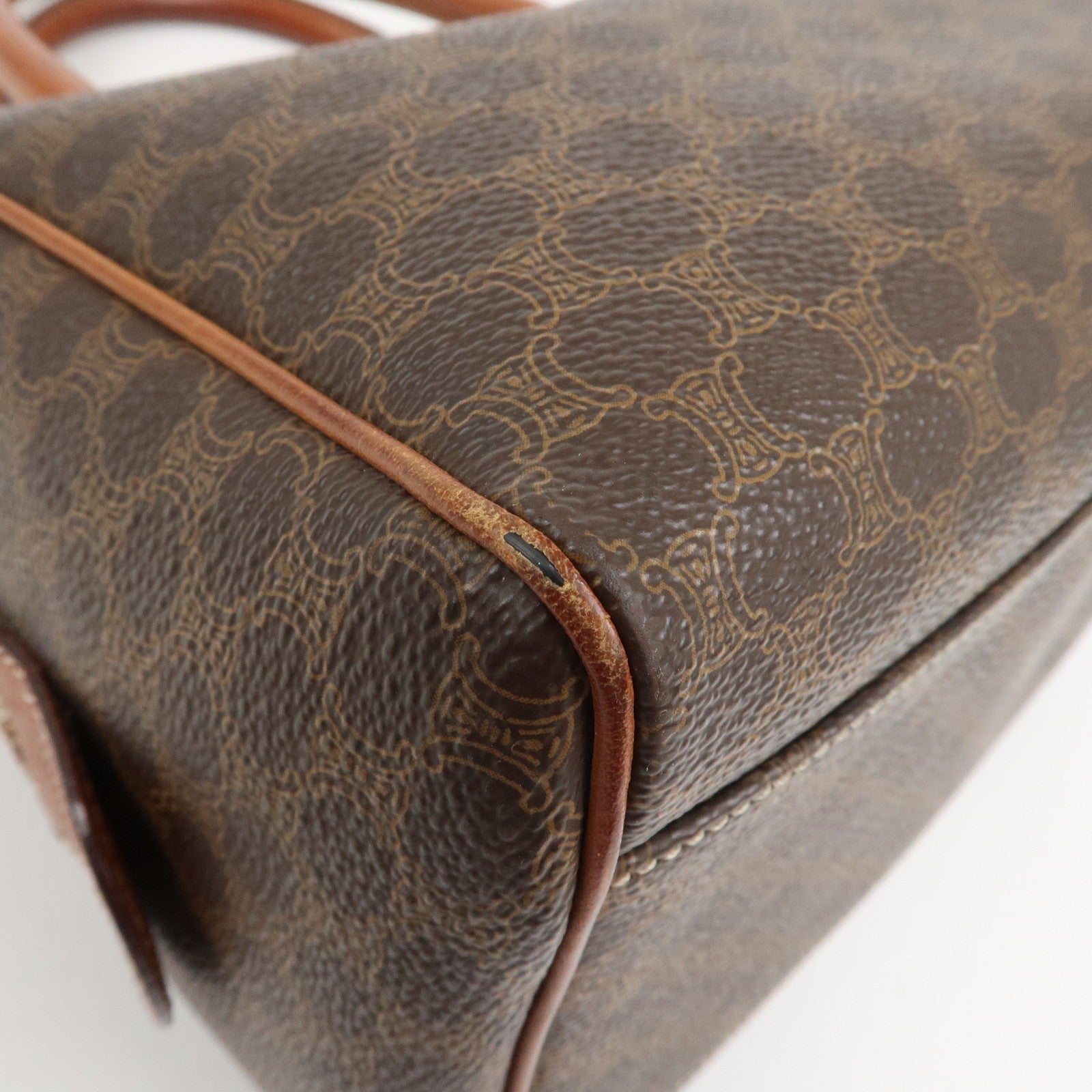 Celine Boston Bag - Brown, PVC