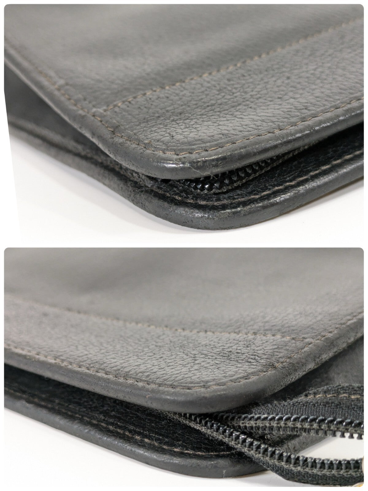 Gucci Clutch Second Bag - Black, Leather