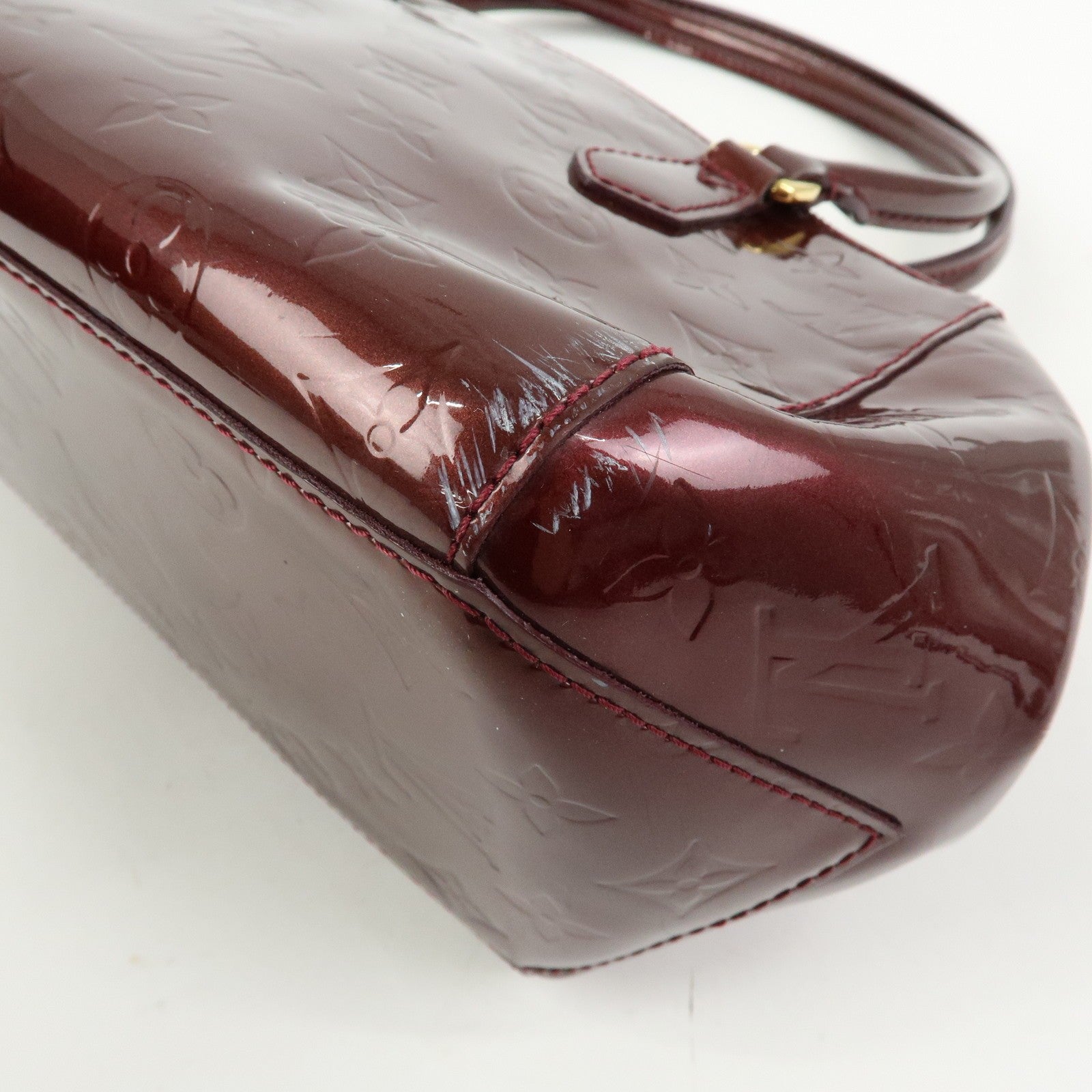 Louis Vuitton Boston Bag - Rouge Fauviste, Vernis Leather