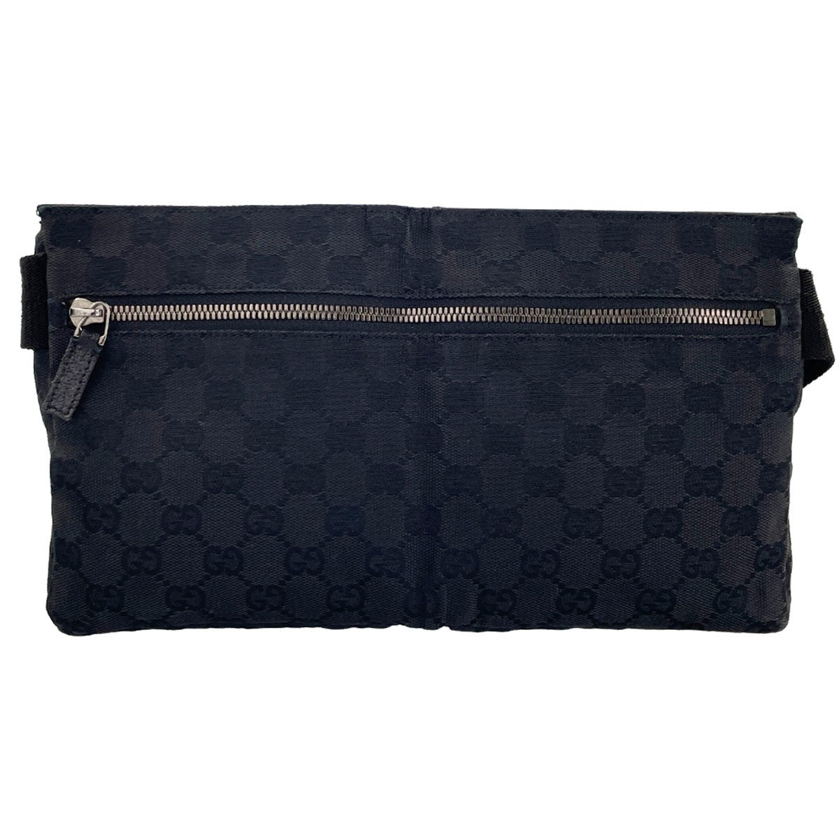 Gucci GG Waist Bag - Black, Canvas Fabric