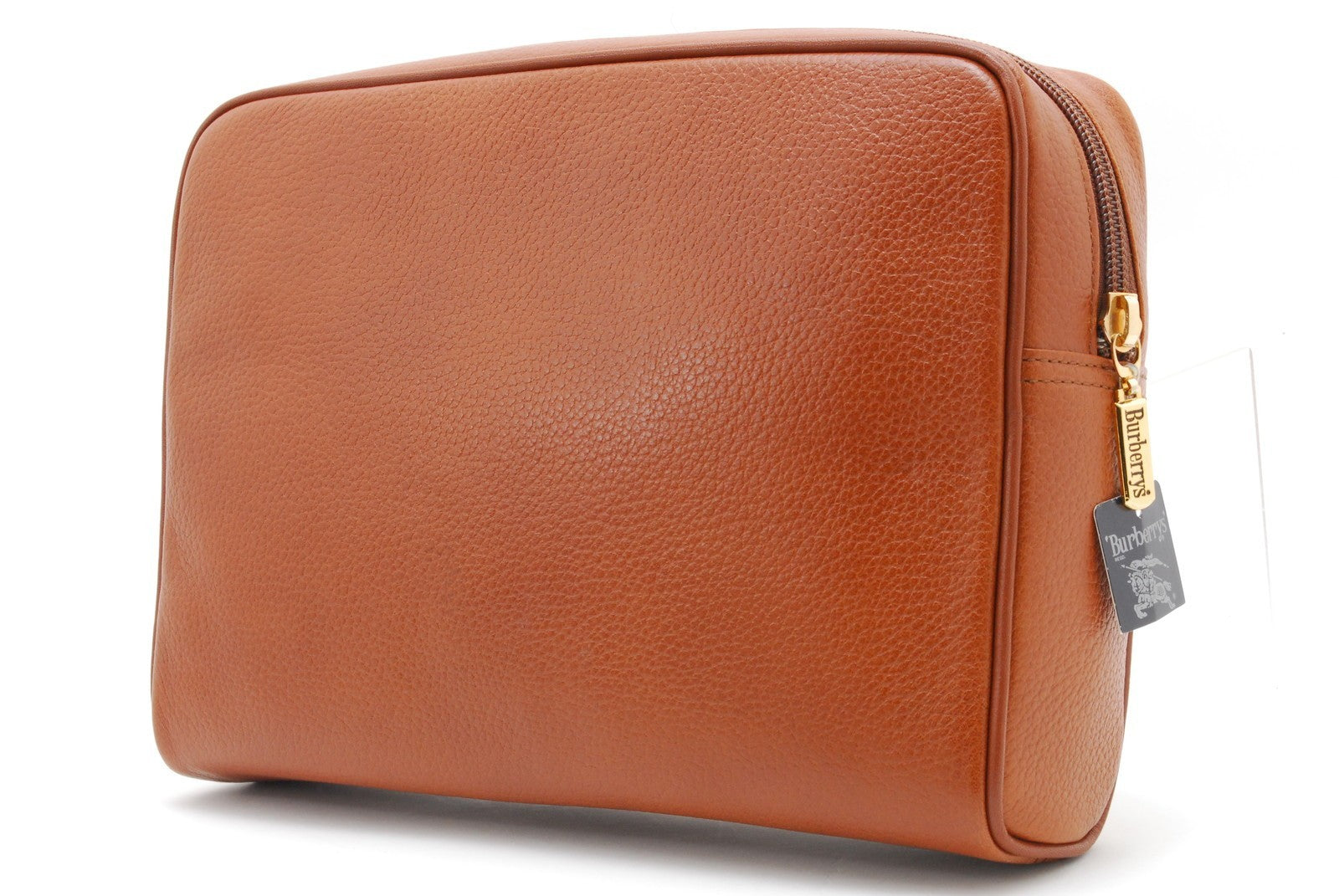 Burberrys Burberrys Clutch Bag - Brown, Leather