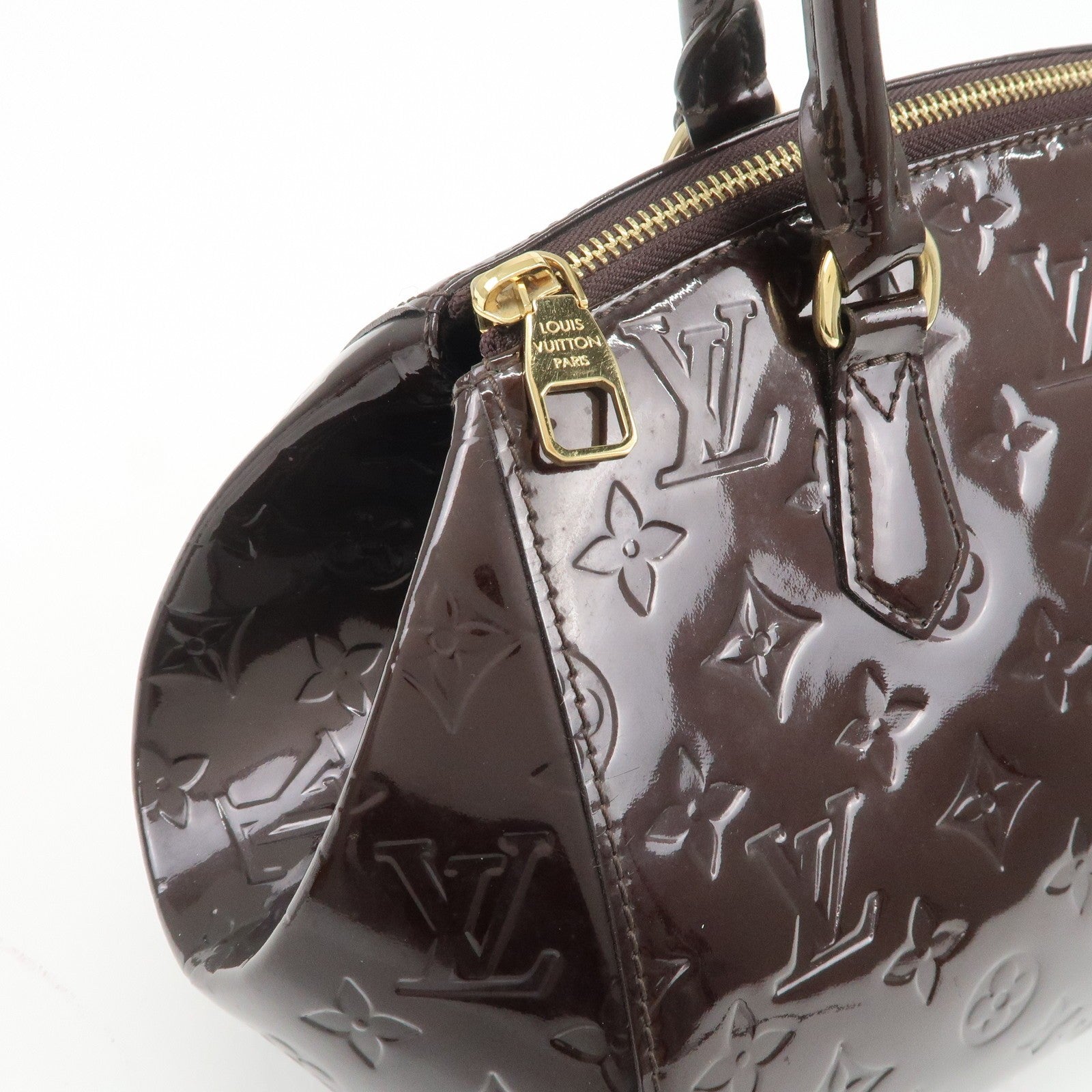 Louis Vuitton Monogram Vernis Sherwood PM Handbag - Amarante, Vernis Leather