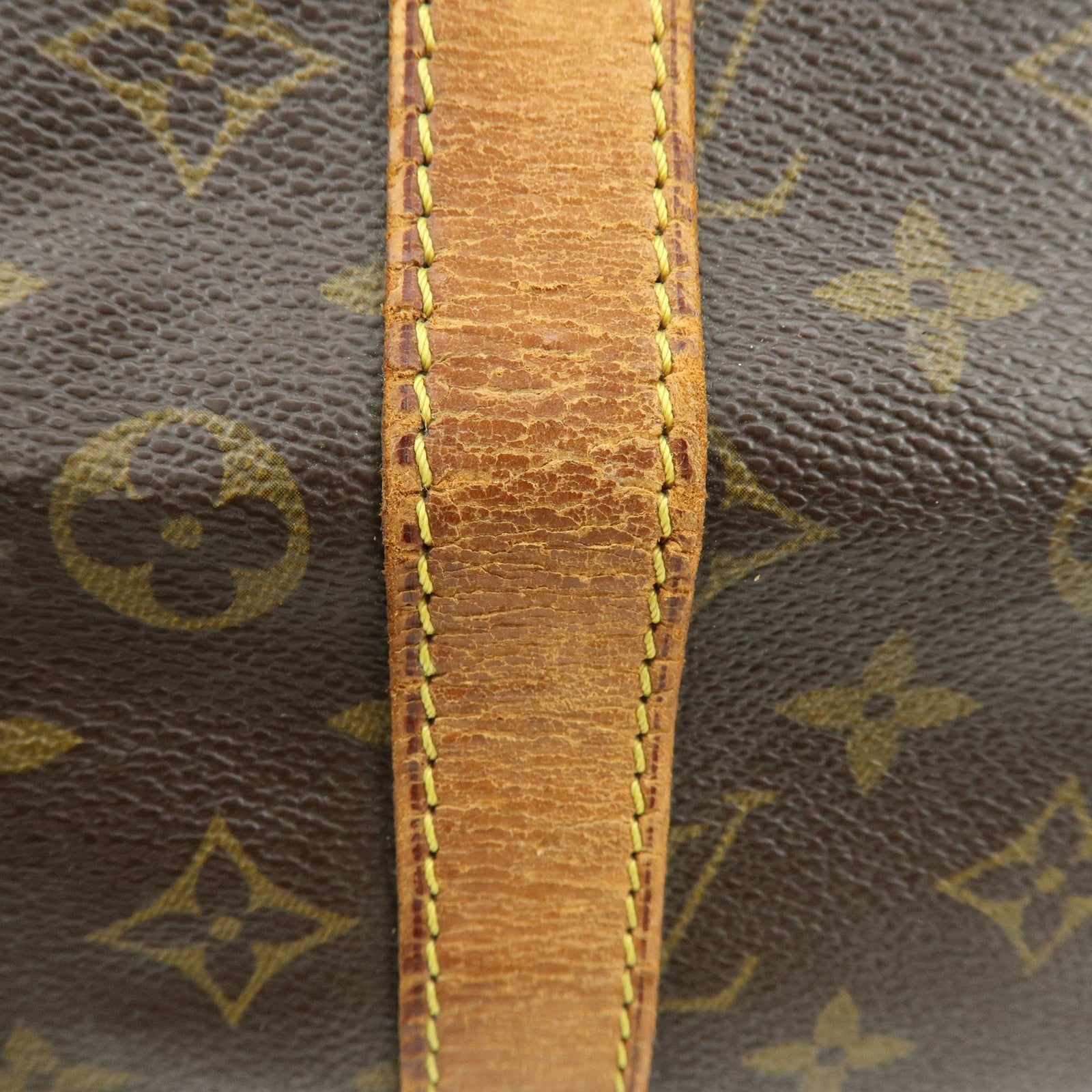 Louis Vuitton Monogram Keep All Bandouliere 55 Boston Bag - Brown, Canvas
