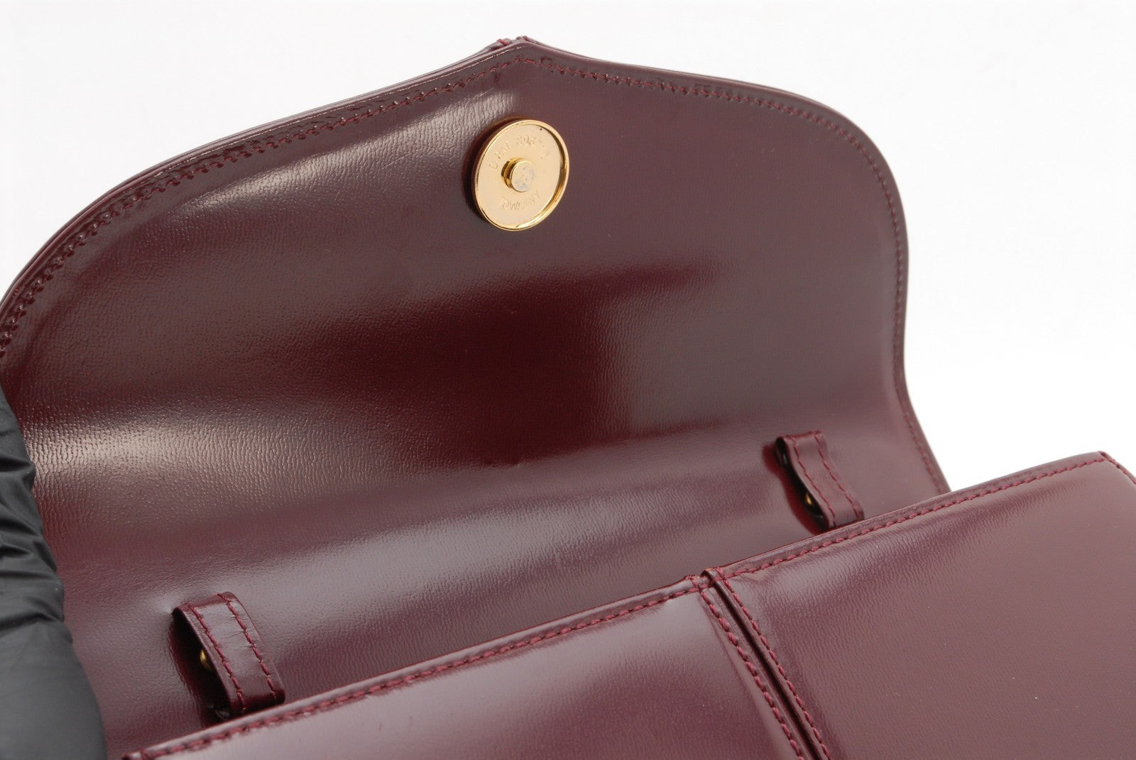Yves Saint Laurent YSL Shoulder Bag - Burgundy, Leather
