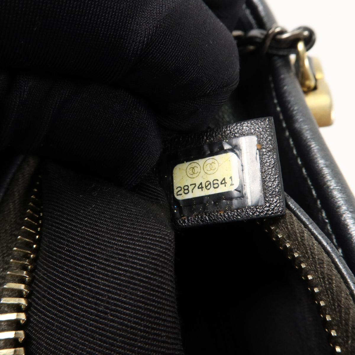 Chanel Mini Gabrielle Chain Shoulder Bag - Silver, Calfskin Leather