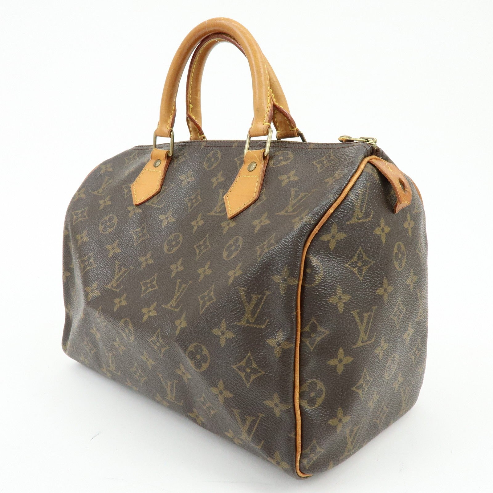 Louis Vuitton Speedy 30 Boston Bag - Brown, Monogram Canvas