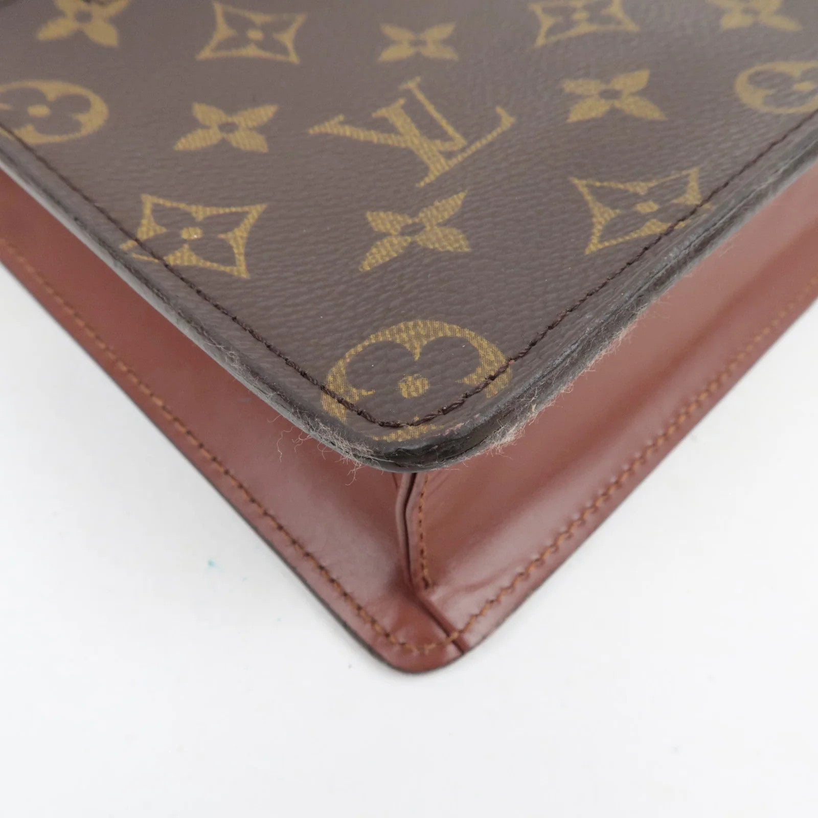Louis Vuitton Monogram Pochette Homme Clutch Bag - Monogram, Canvas, Leather