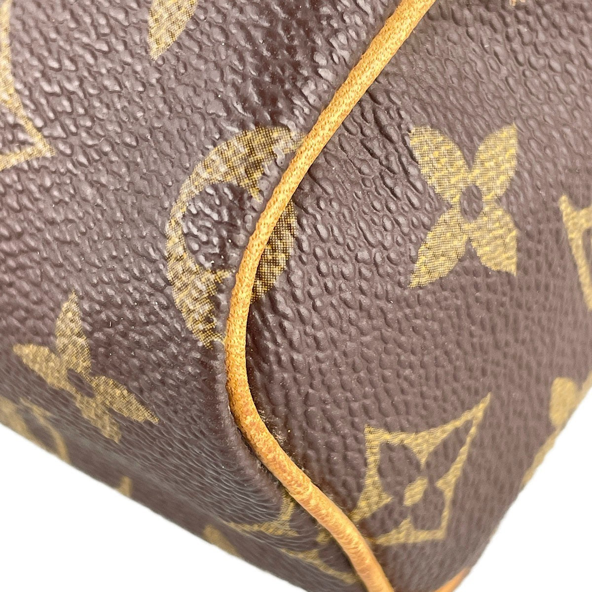 Louis Vuitton Mini Speedy Handbag - Brown, Canvas- מגיע עם המנעול!