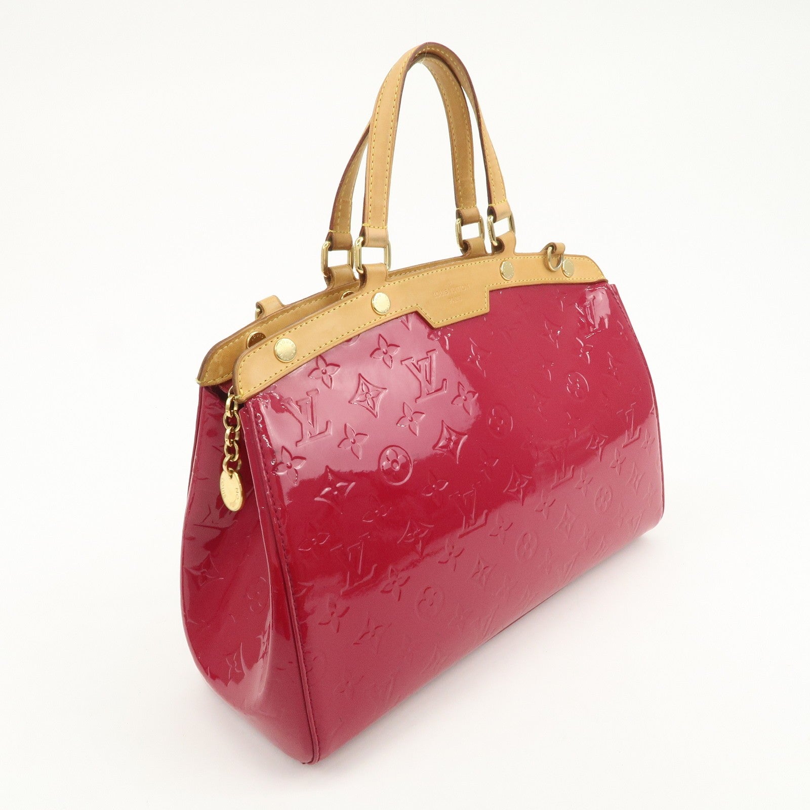 Louis Vuitton Vernis Brea MM 2Way Bag - Rose Indien, Vernis Leather