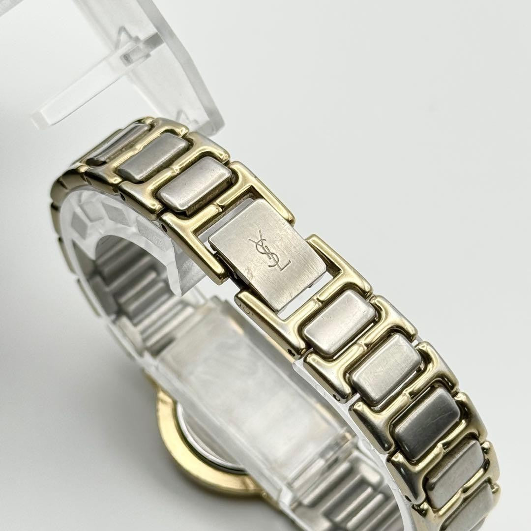 Saint Laurent Quartz Wristwatch - White, Gold