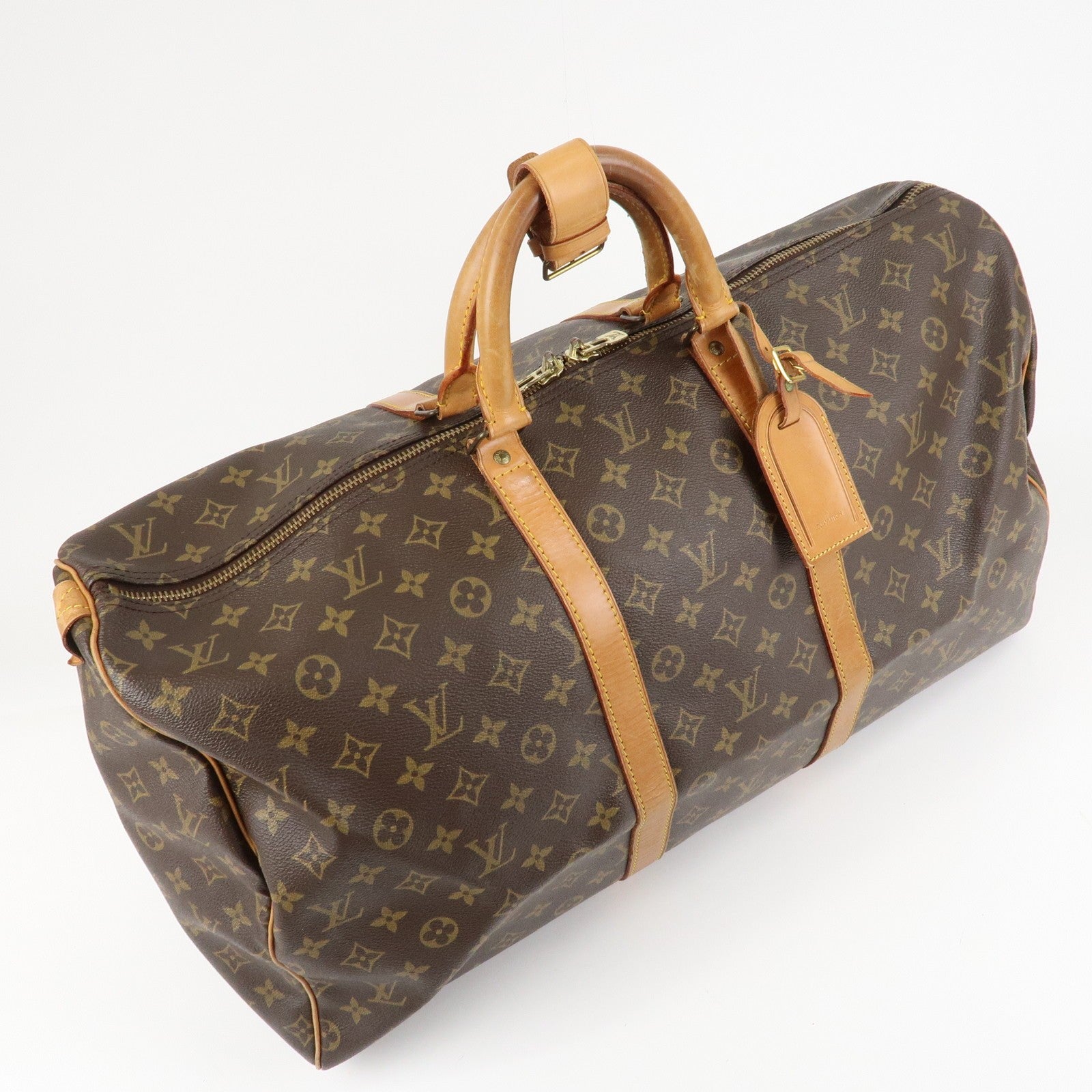 Louis Vuitton Monogram Keep All 55 Boston Bag - Monogram, Canvas