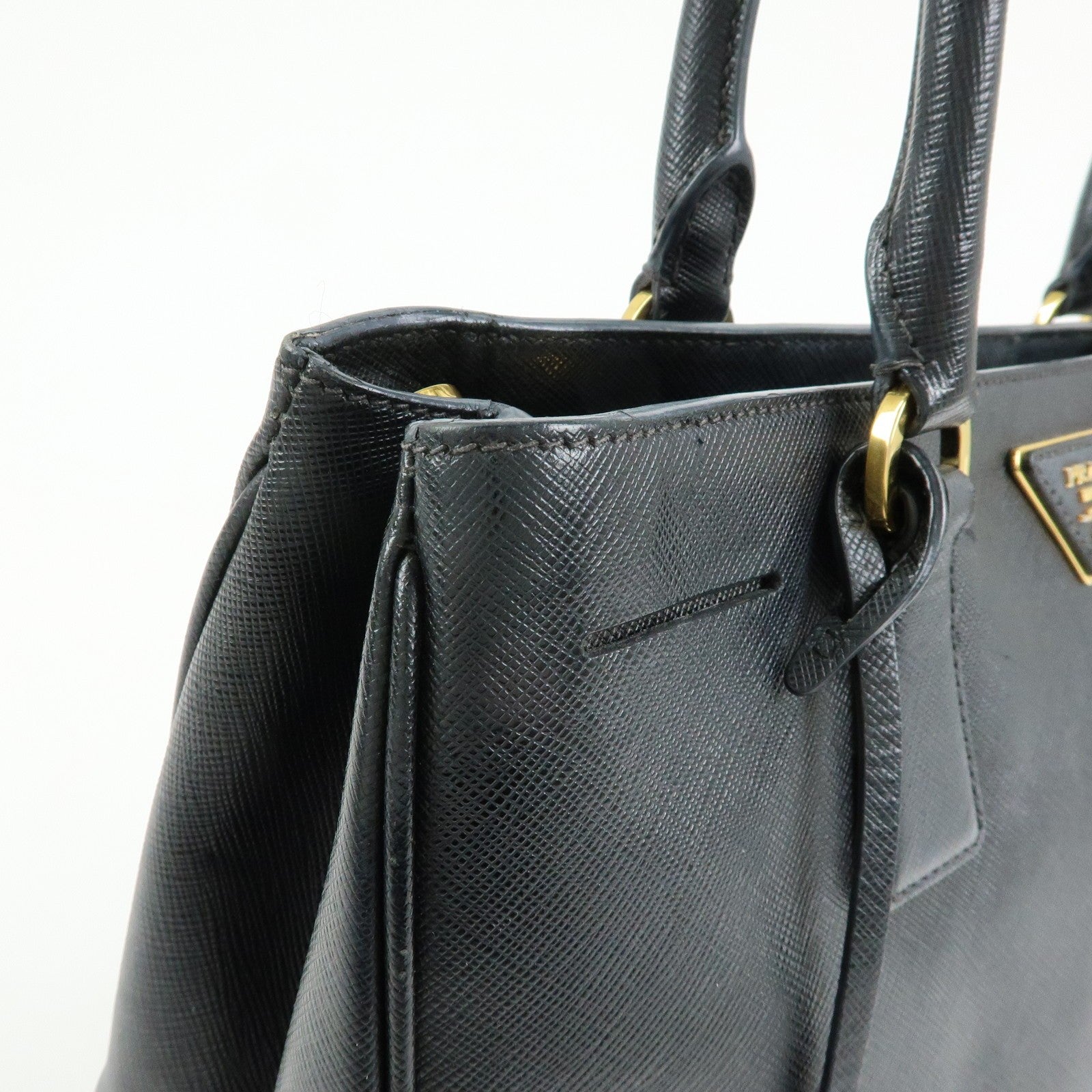 Prada 2Way Bag - Black, Saffiano Leather
