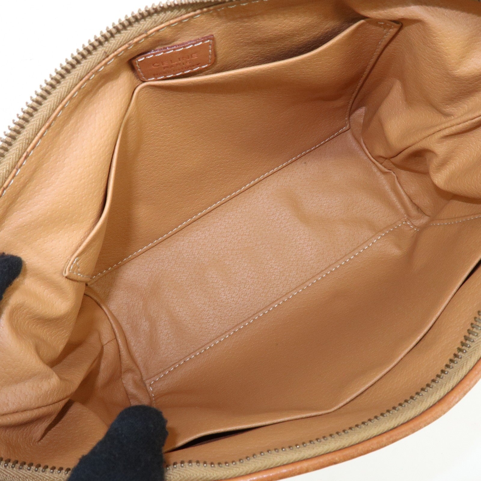 Celine Pouch Accessory Pouch - Brown, PVC Leather