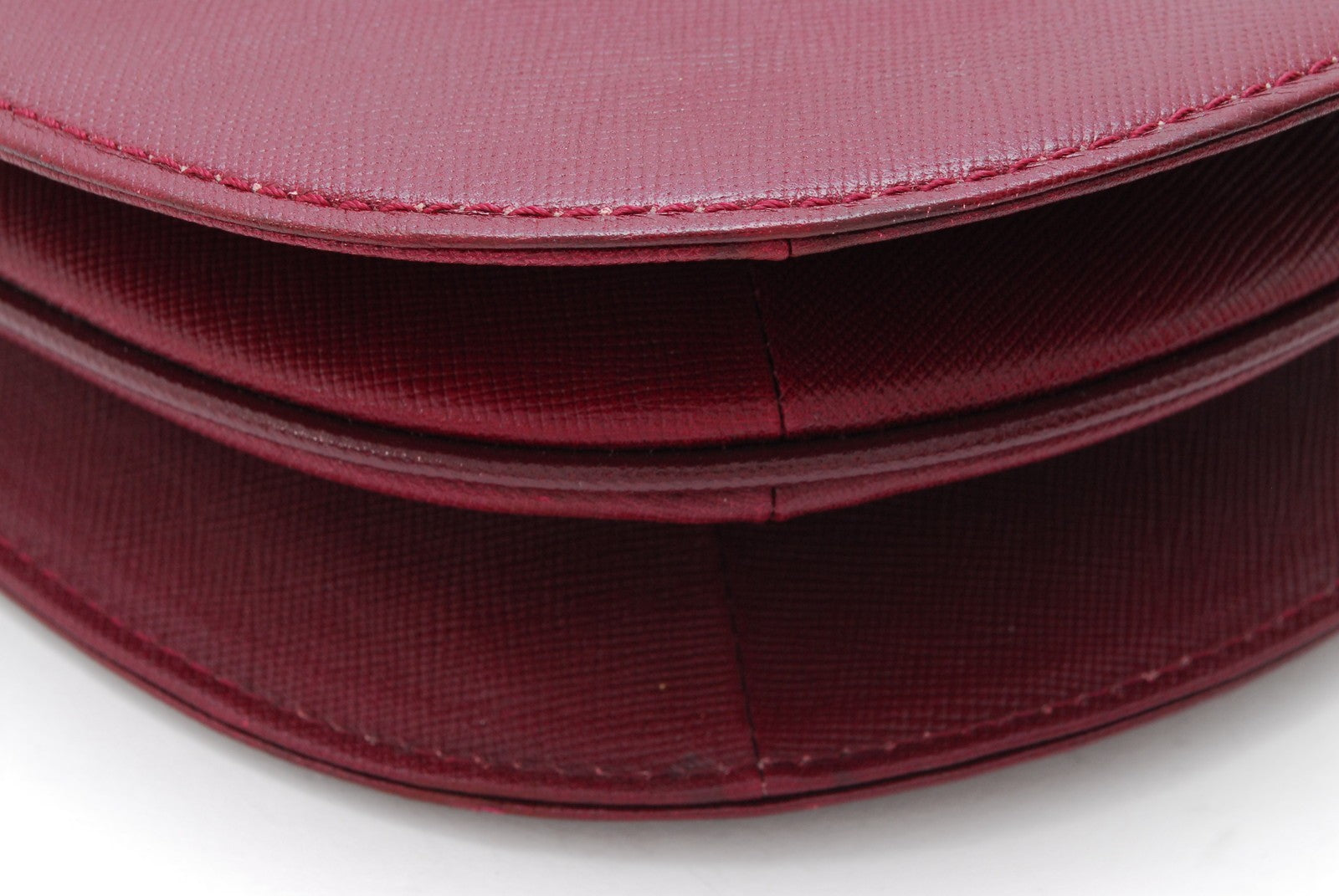 Saint Laurent Yves Shoulder Bag - Red Bordeaux, Leather