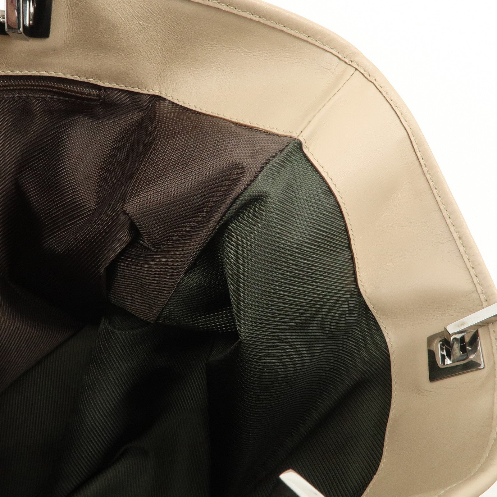 Gucci Tote Bag - Beige, GG Canvas, Leather