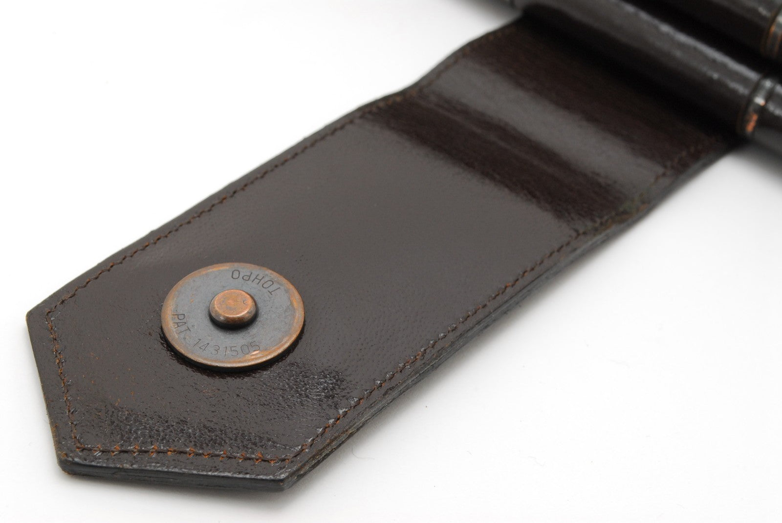Saint Laurent Yves Clutch Bag - Brown, Leather