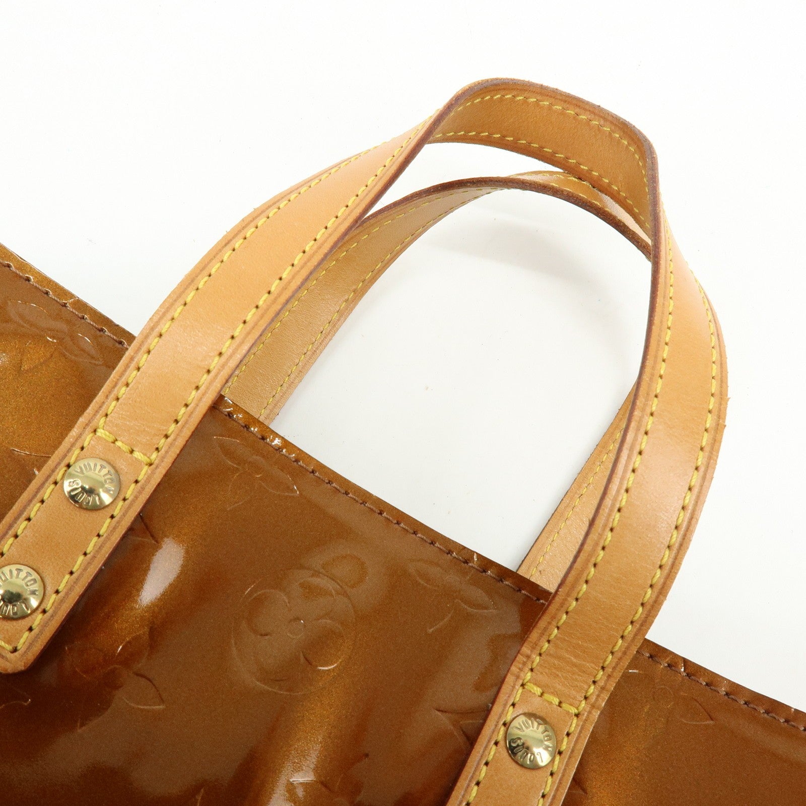 Louis Vuitton Hand Bag - Bronze, Vernis Leather