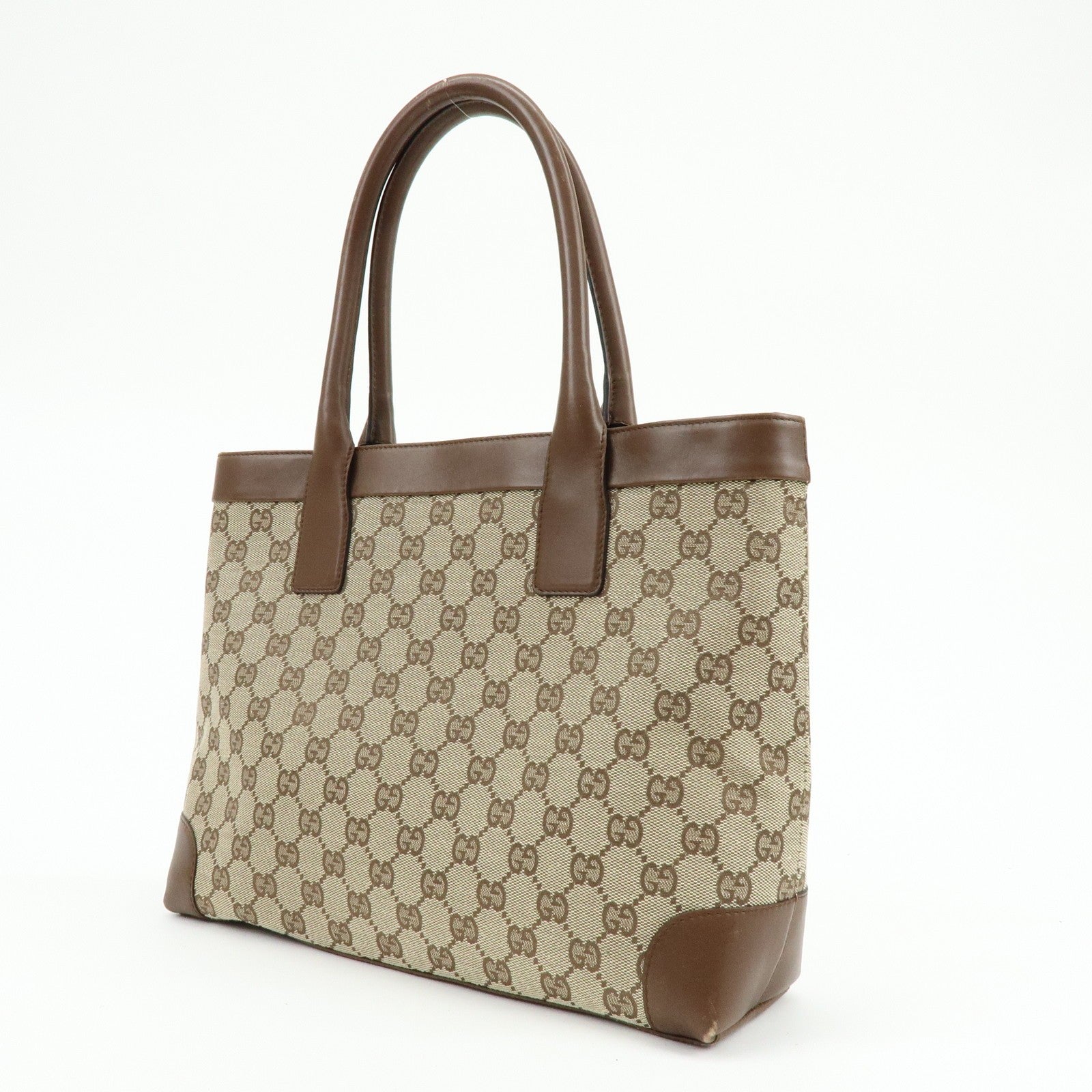 Gucci Tote Bag - Brown, GG Canvas Leather