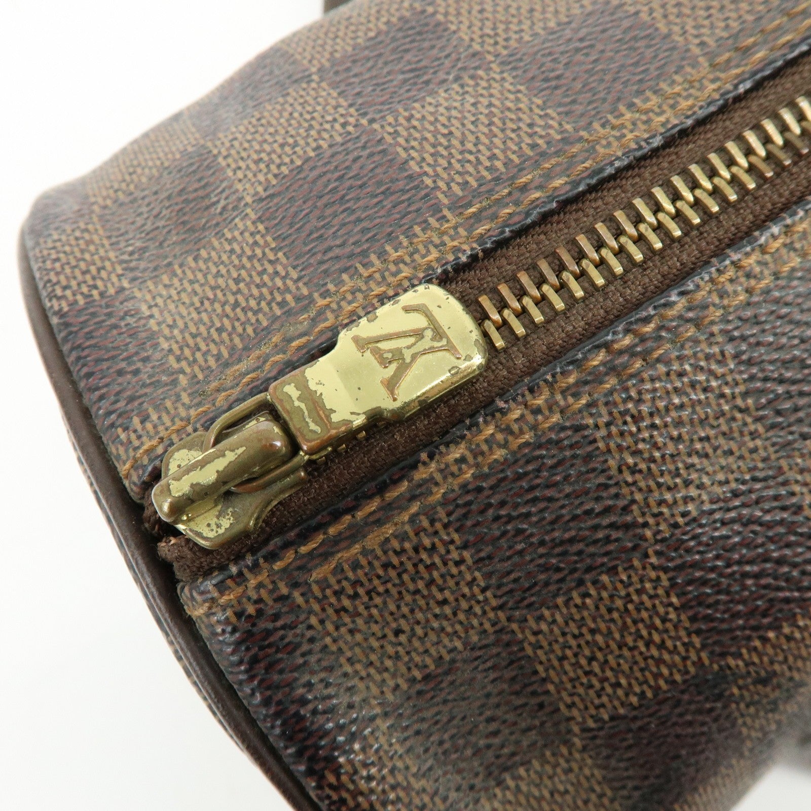 Louis Vuitton Papillon 30 Hand Bag - Damier Ebene, Canvas