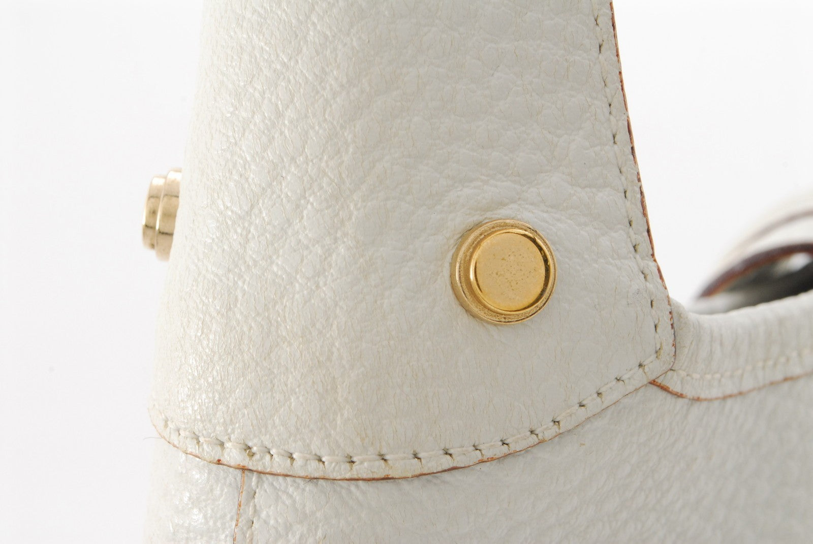Gucci Shoulder Bag - White, Leather