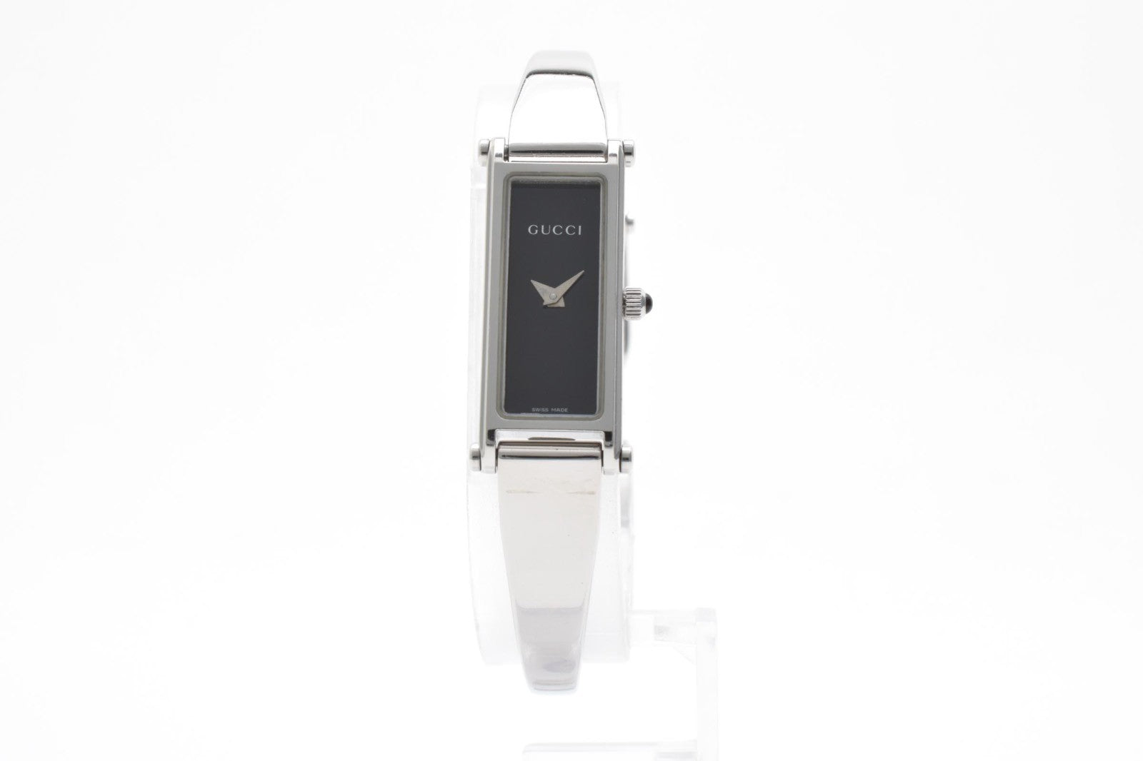 Gucci 1500L Wristwatch - Black, Stainless Steel
