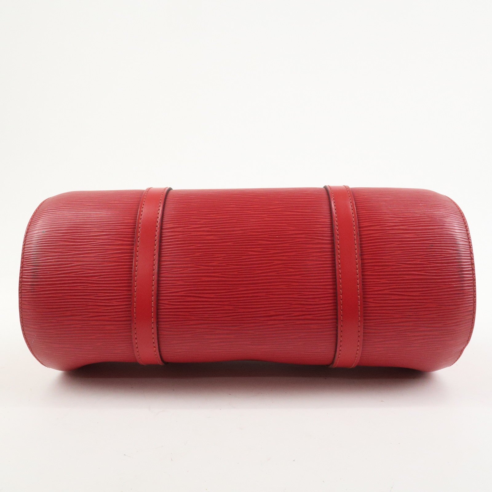Louis Vuitton Epi Soufflot Hand Bag - Castillian Red, Epi Leather