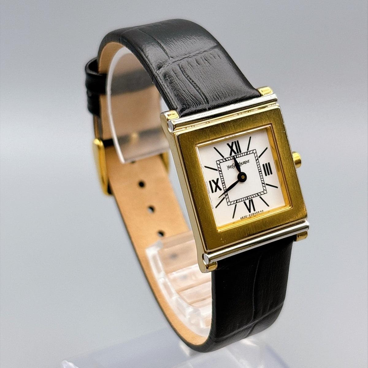Saint Laurent 4625-E68613 Watch - Gold and Silver, Stainless Steel