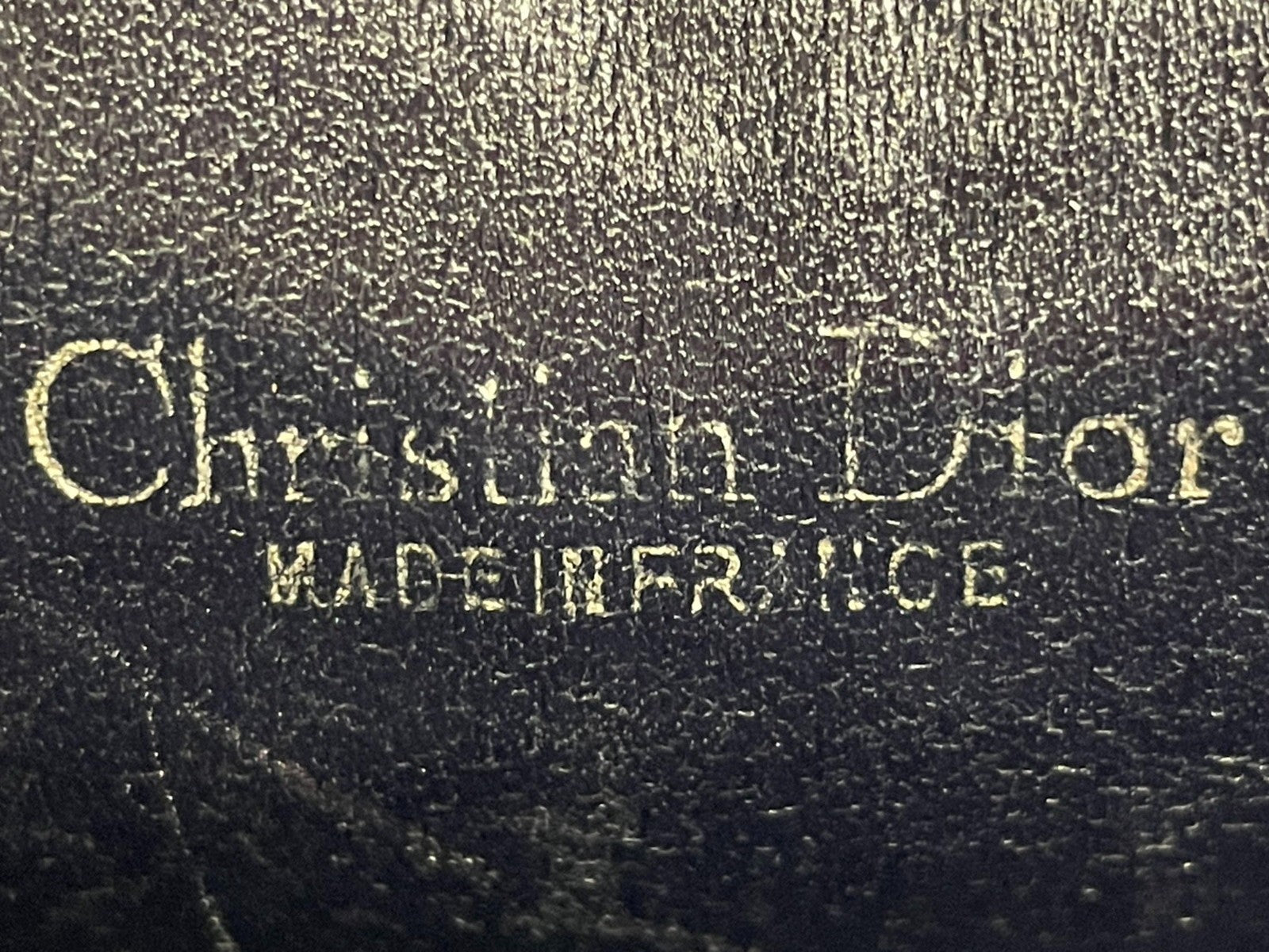 Christian Dior Trotter Clutch Bag - Navy, Canvas