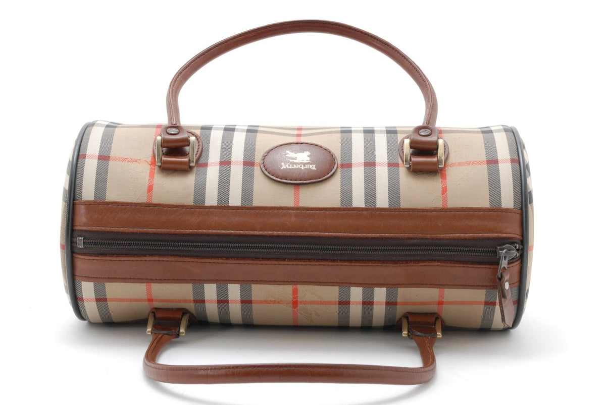 Burberry Nova Shoulder Bag - Brown, Canvas