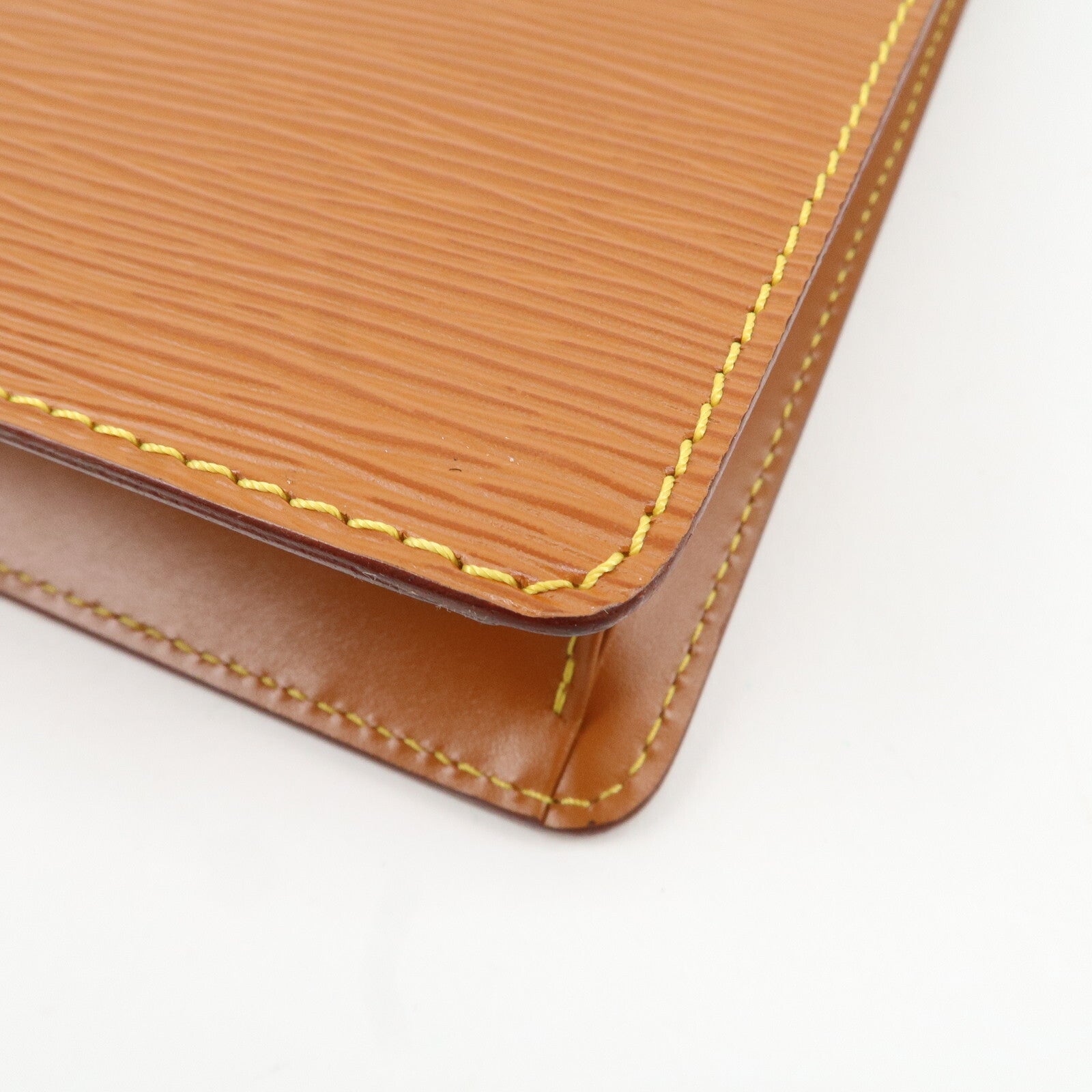 Louis Vuitton Clutch Bag - Zipang Gold, Epi Leather