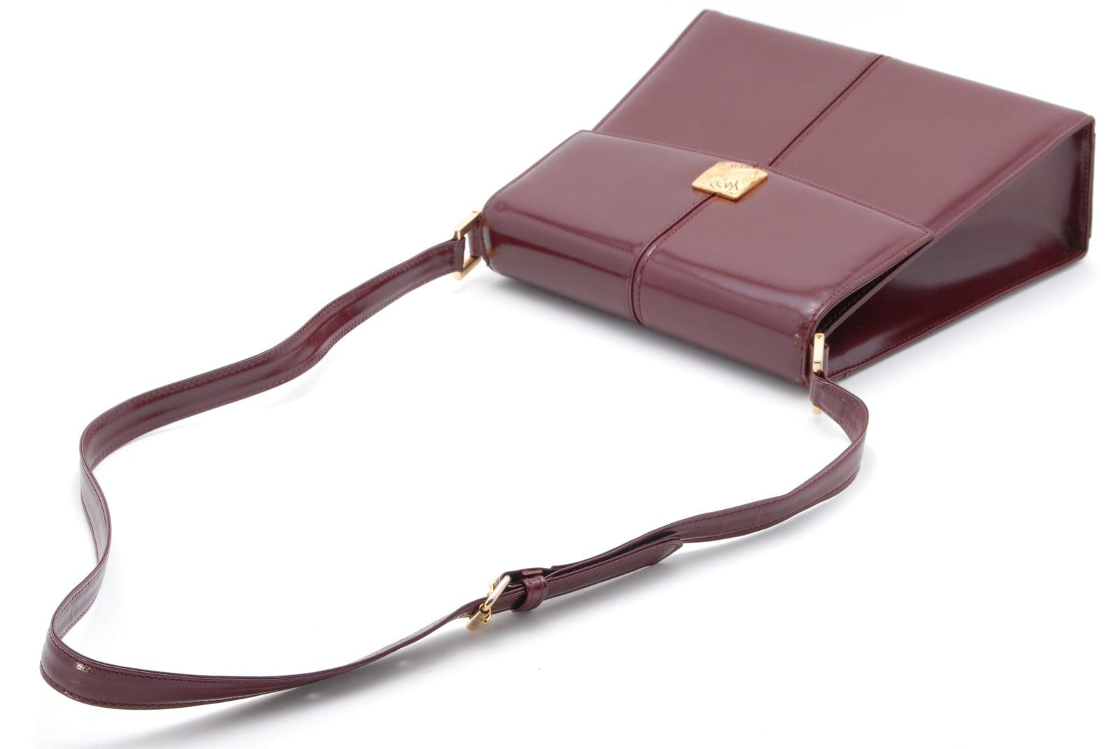 Yves Saint Laurent YSL Shoulder Bag - Burgundy, Leather