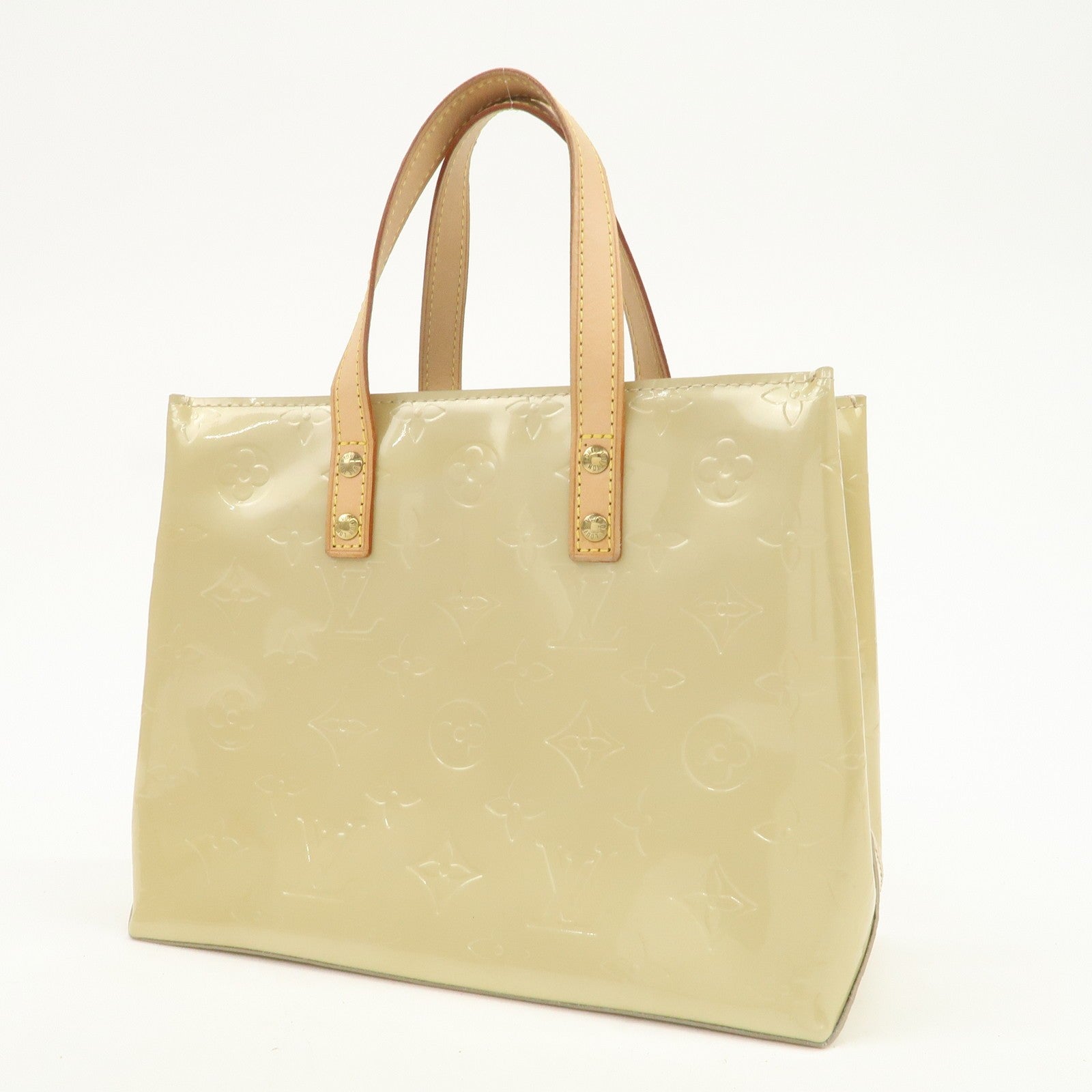Louis VuittonTote Hand Bag - Beige, Vernis Leather