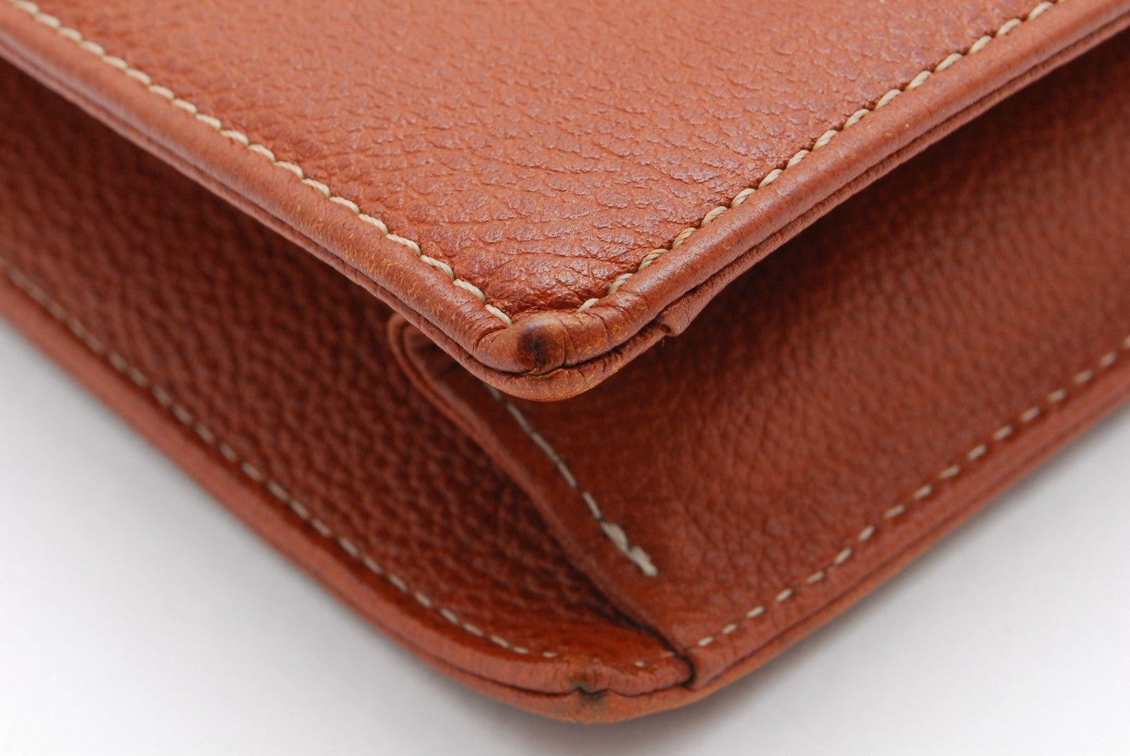 Saint Laurent Shoulder Tote Stitch Bag - Brown, Leather