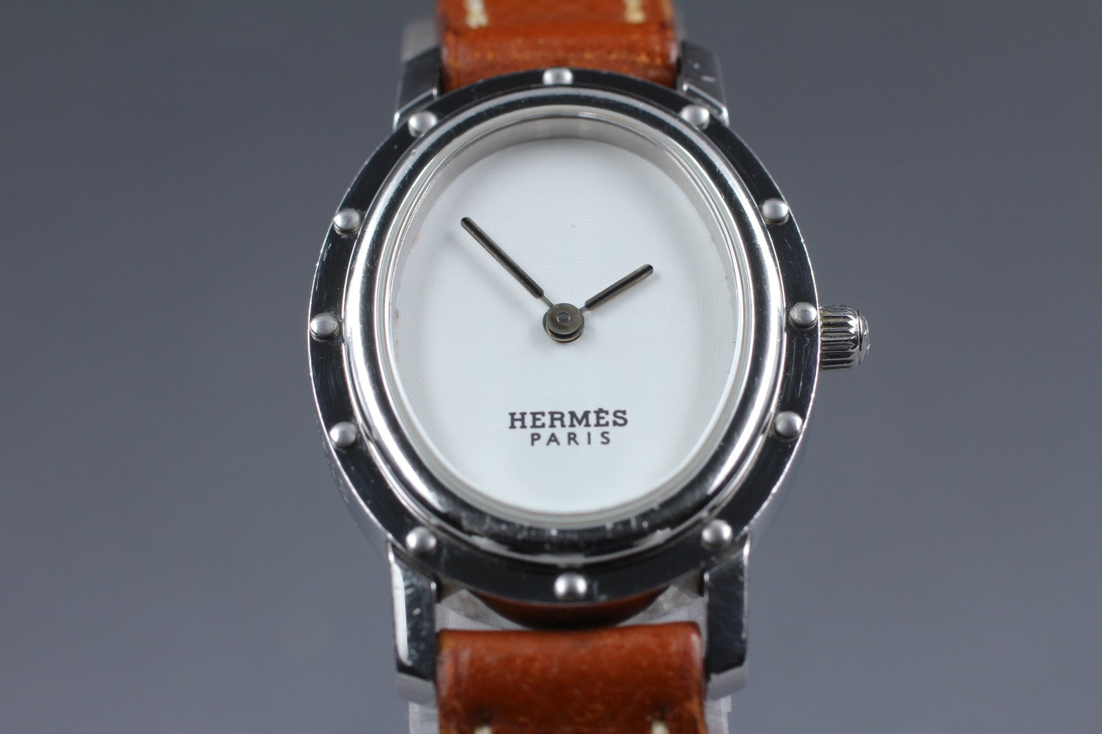 Hermès CO1.210 Watch - Silver, Stainless Steel