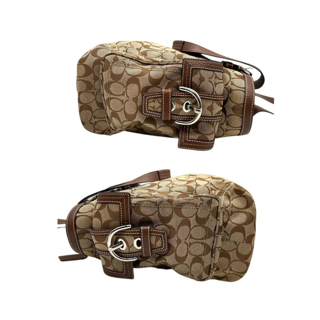 Coach Tote Bag - Brown, Canvas