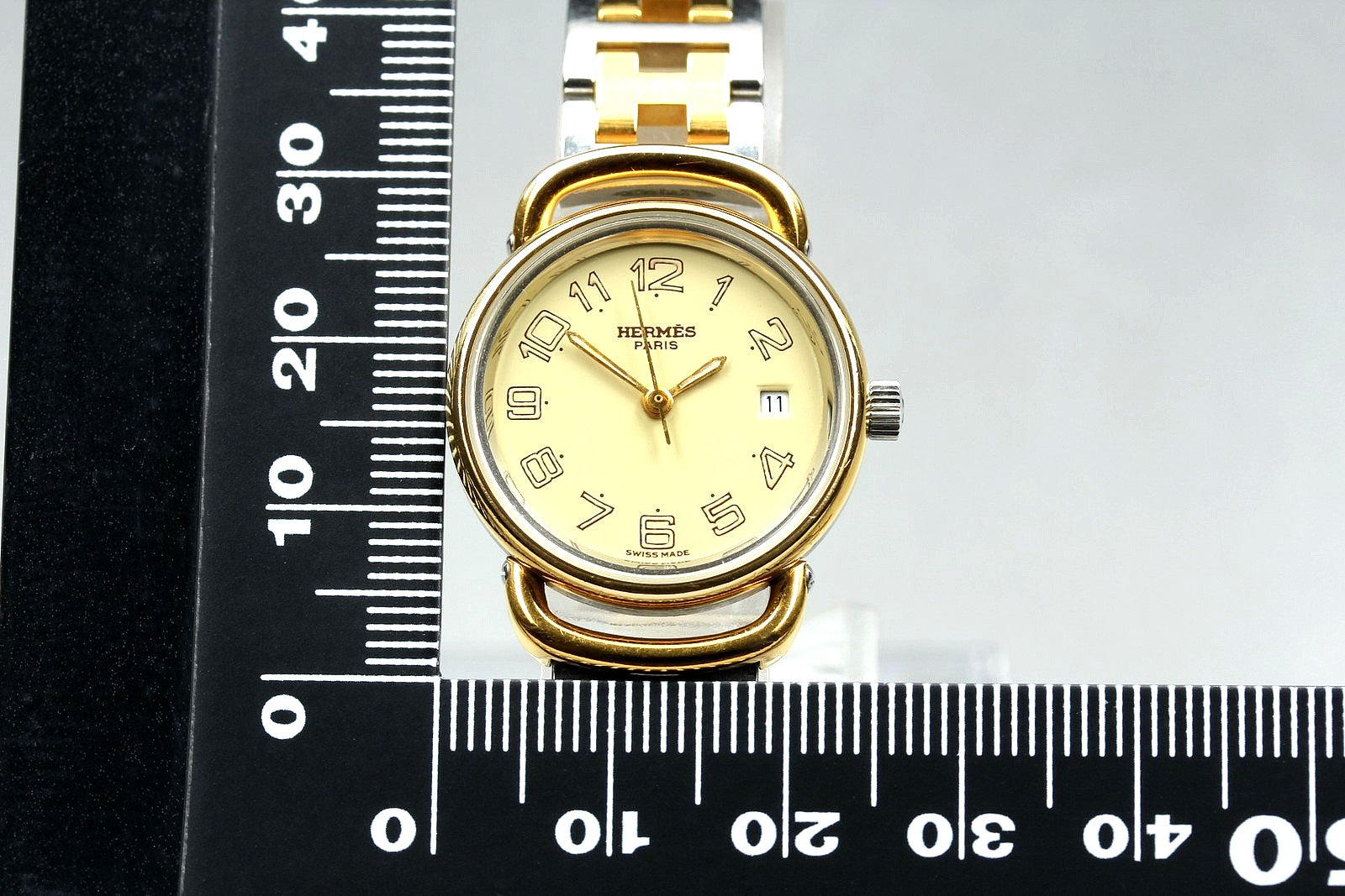 Hermès Pullman PU2.240 Watch - Ivory, Stainless Steel